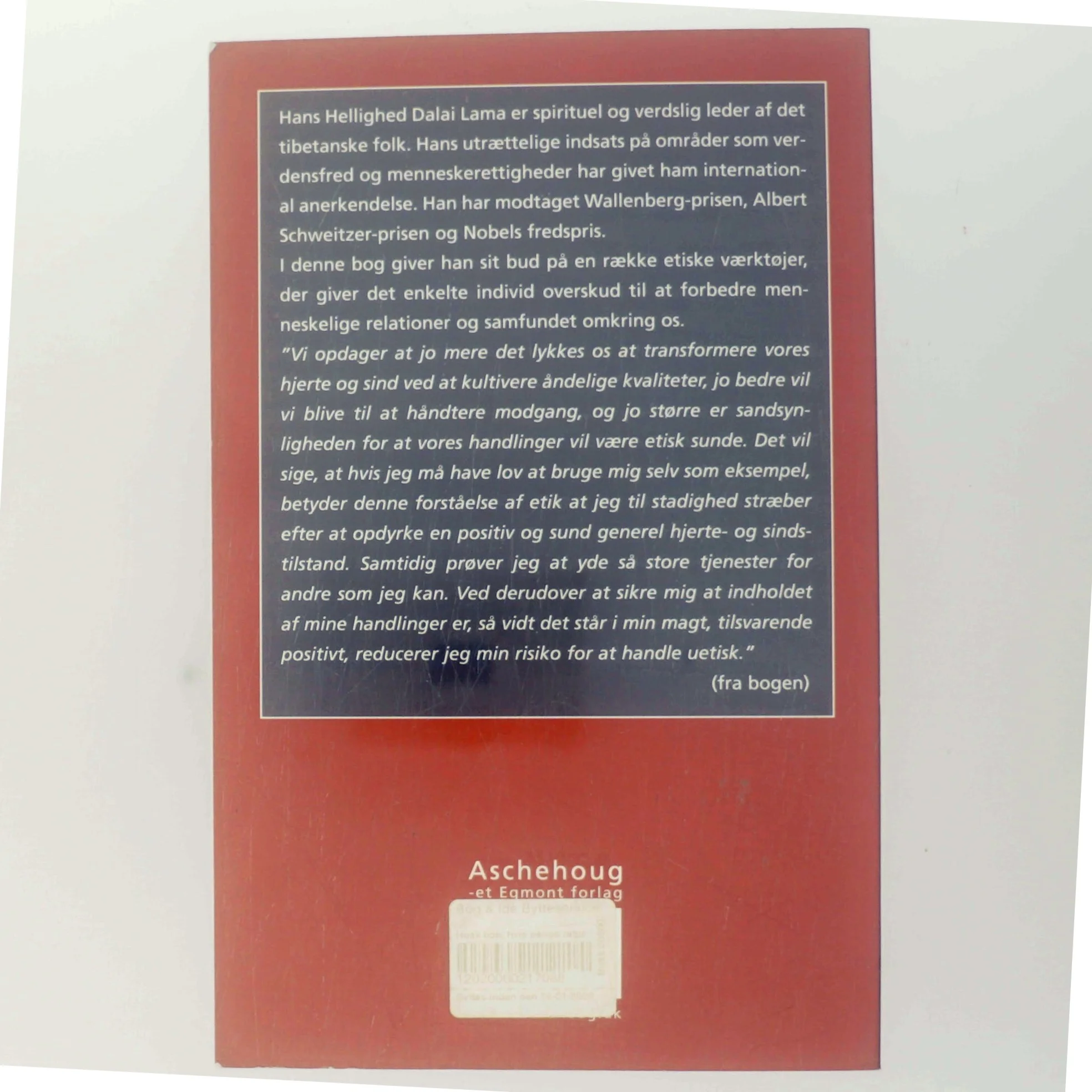 DALAI LAMA af Hans Hellighed (Bog)