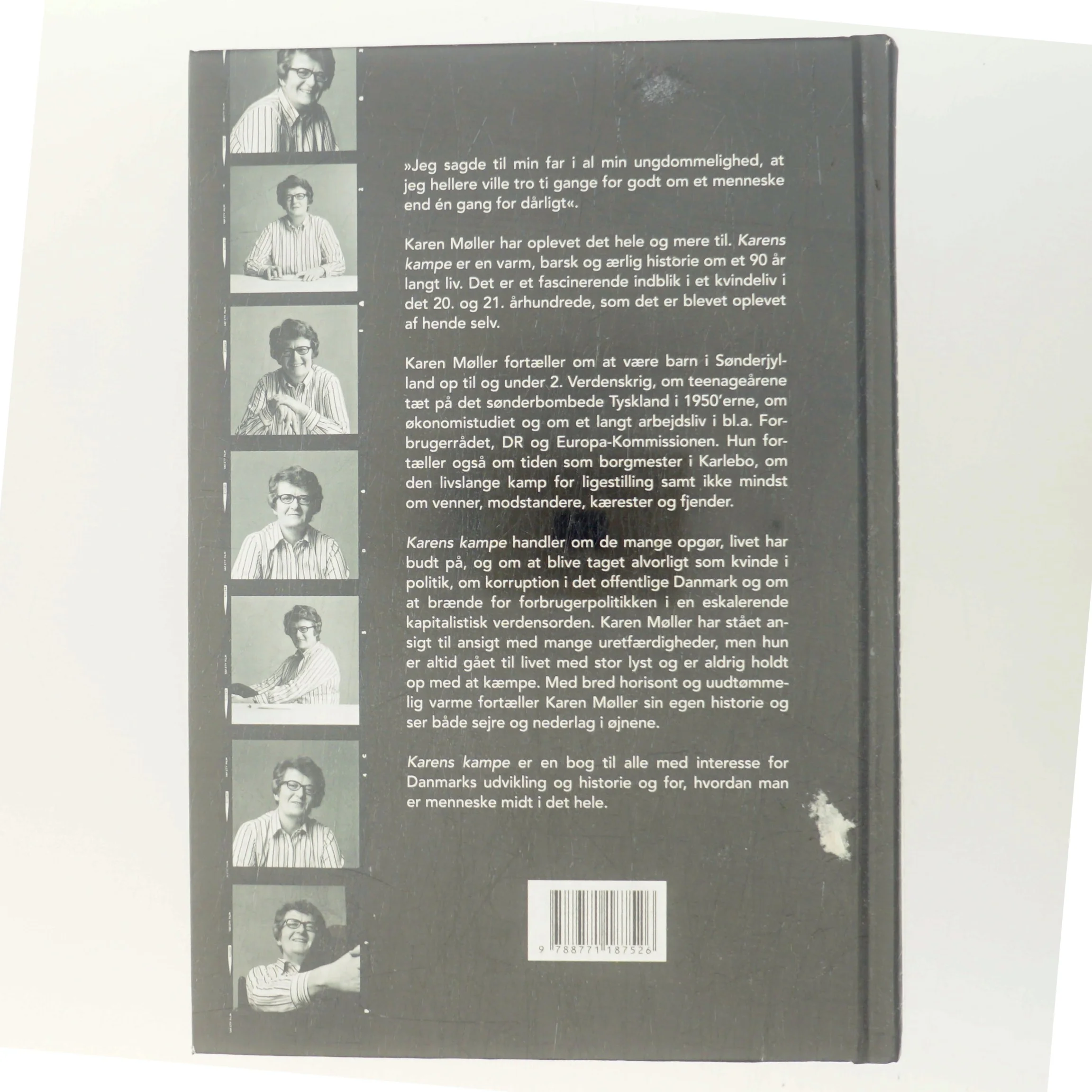 Karens kampe : som jeg husker dem af Karen Møller (f. 1927) (Bog)