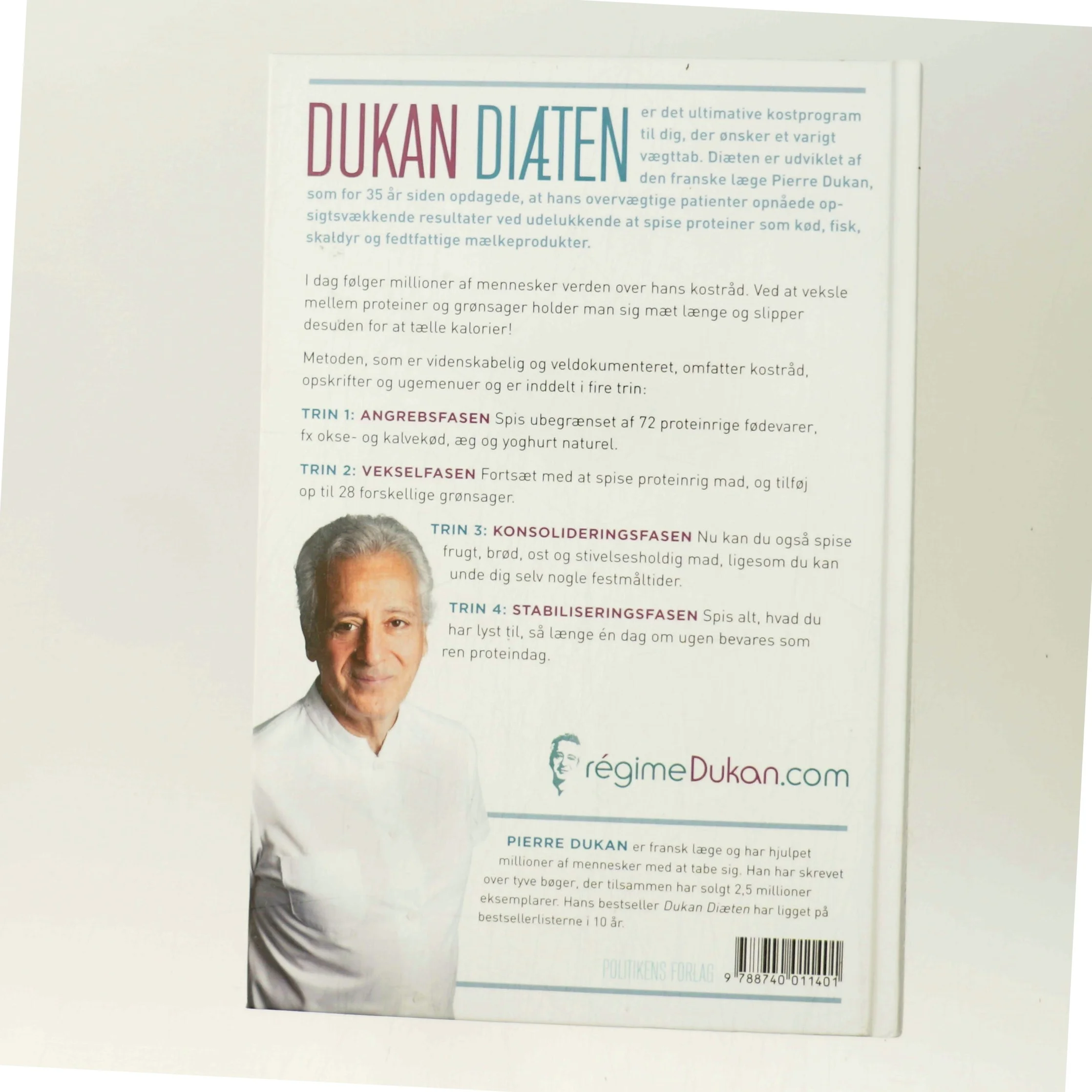Dukan Diæten af Dr. Pierre Dukan (Bog)