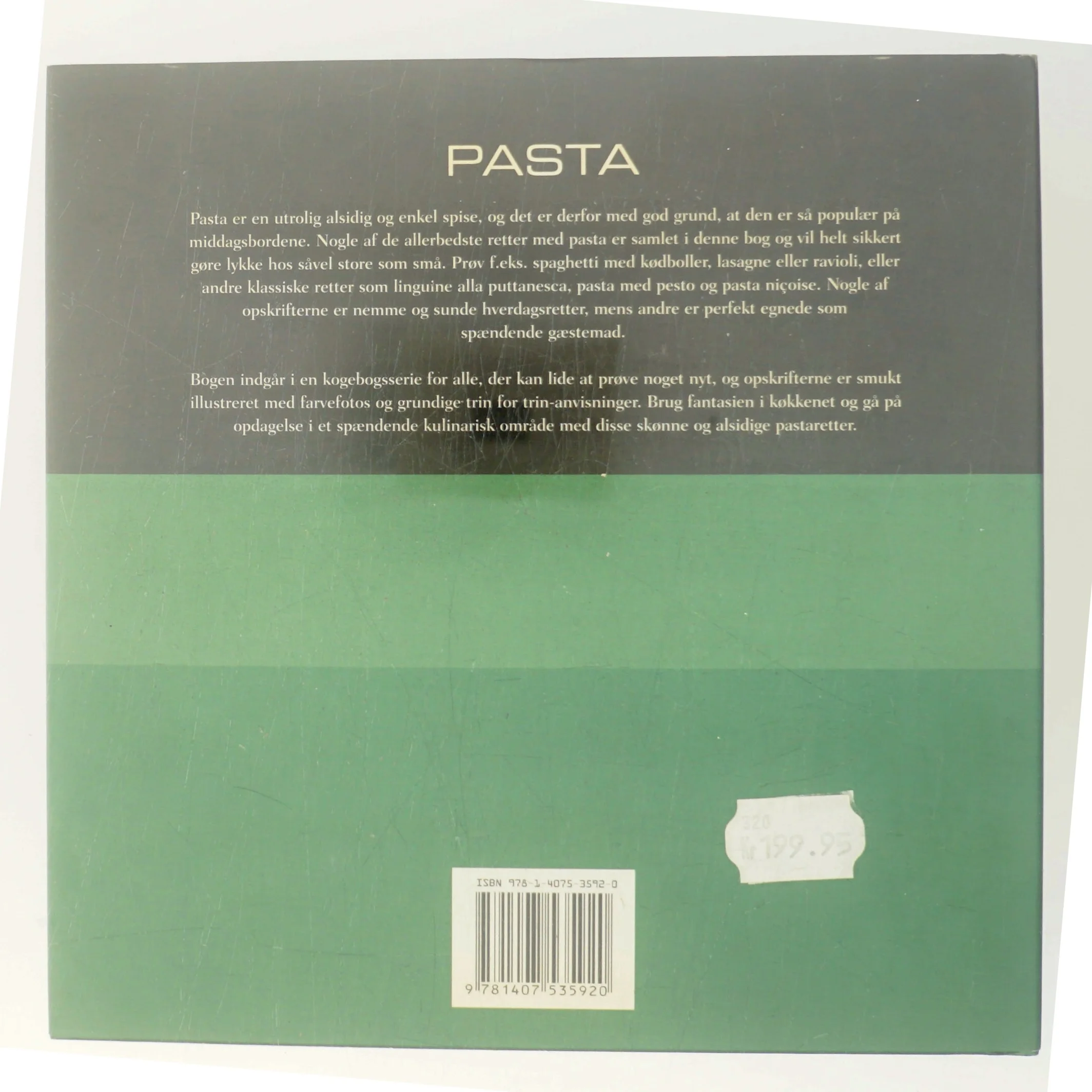 Pasta af Susanna Tee (Bog)