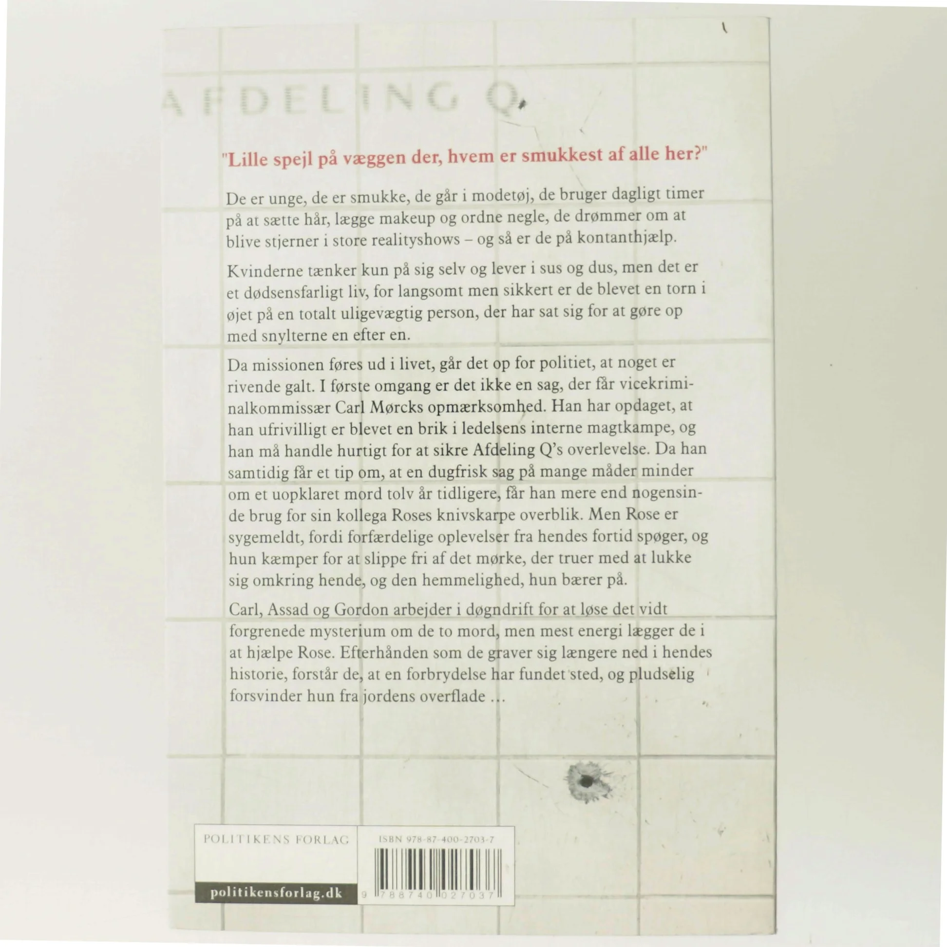 Selfies af Jussi Adler-Olsen (Bog)