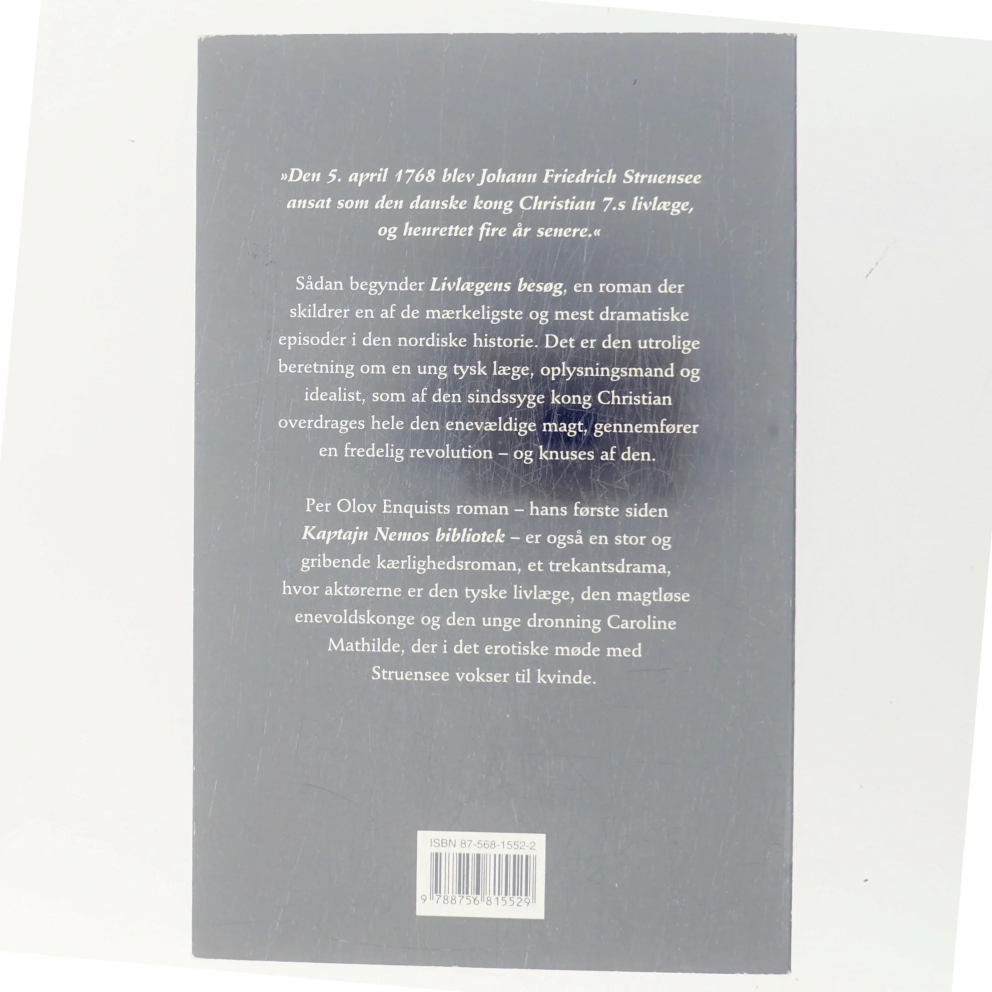 Livlaegens Besog: Roman (Danish Edition) af Per Olov Enquist (Bog)