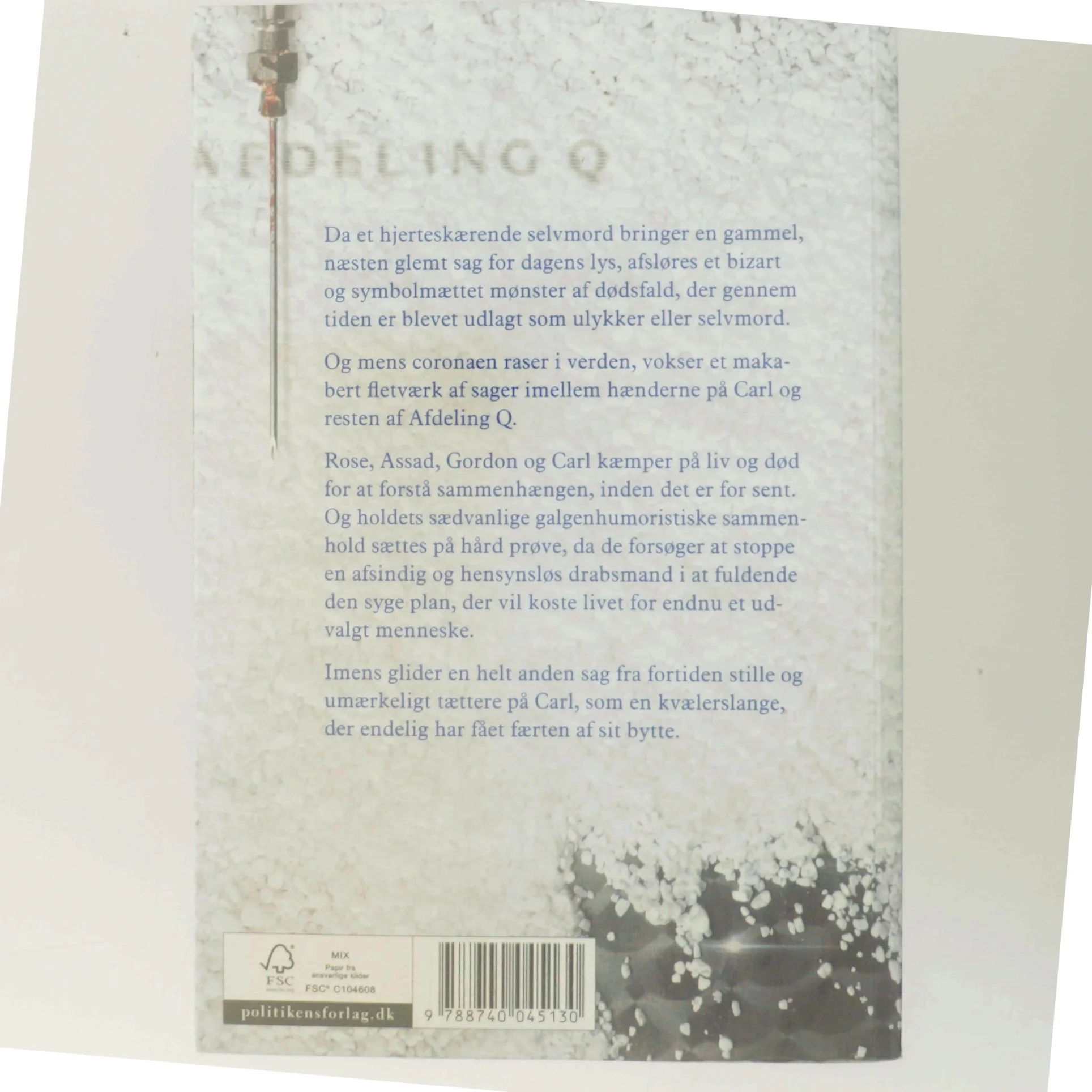 Natrium chlorid : krimithriller af Jussi Adler-Olsen (Bog)