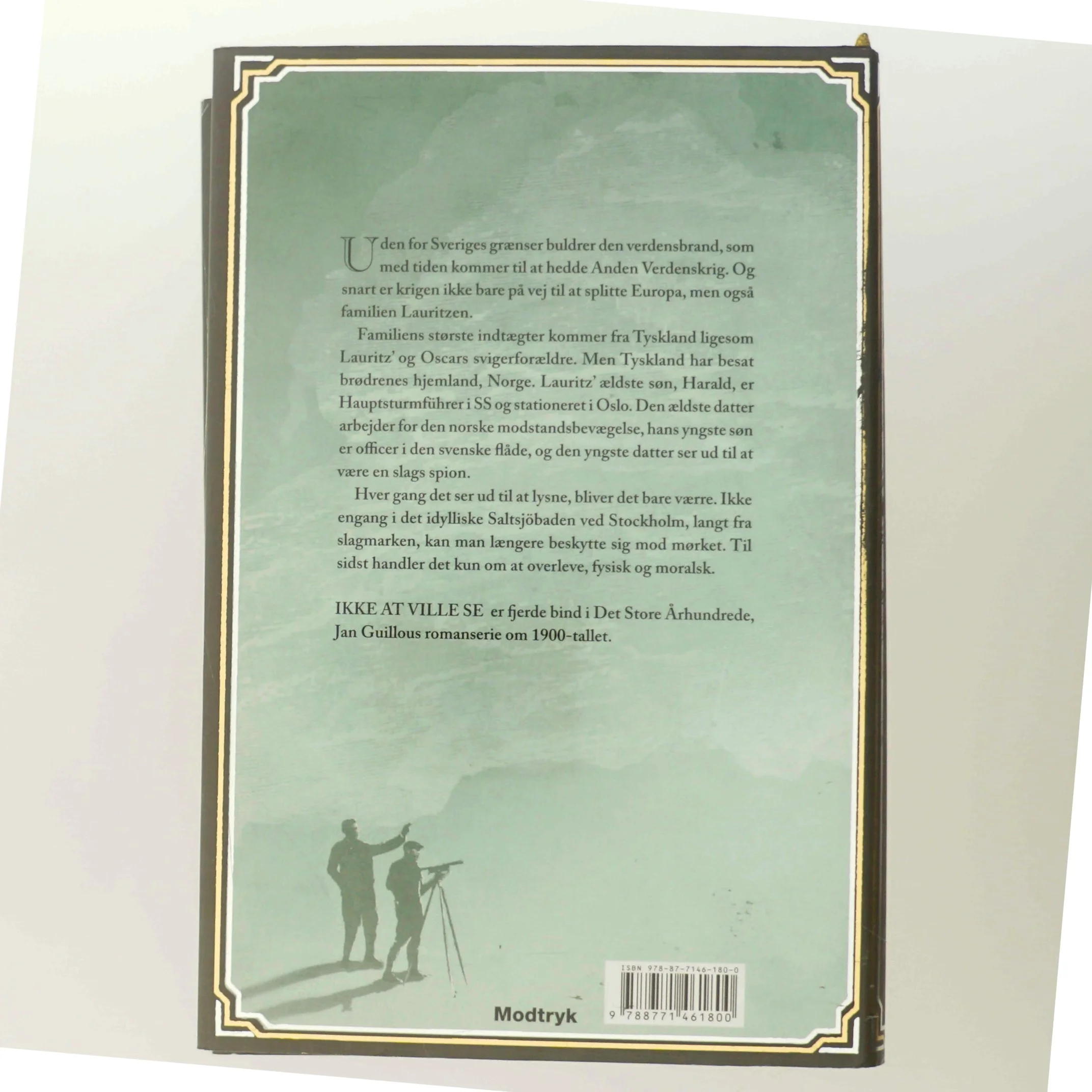 Ikke at ville se af Jan Guillou (Bog)