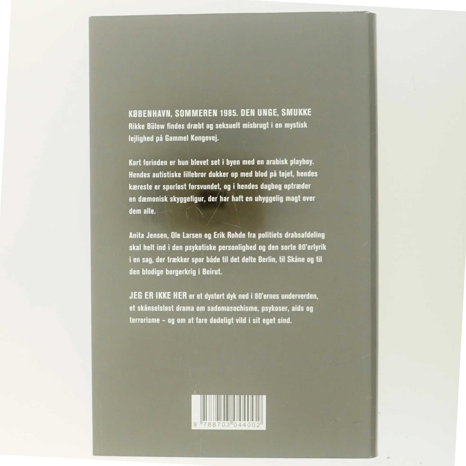 Jeg er ikke her : kriminalroman af Christian Dorph (Bog)