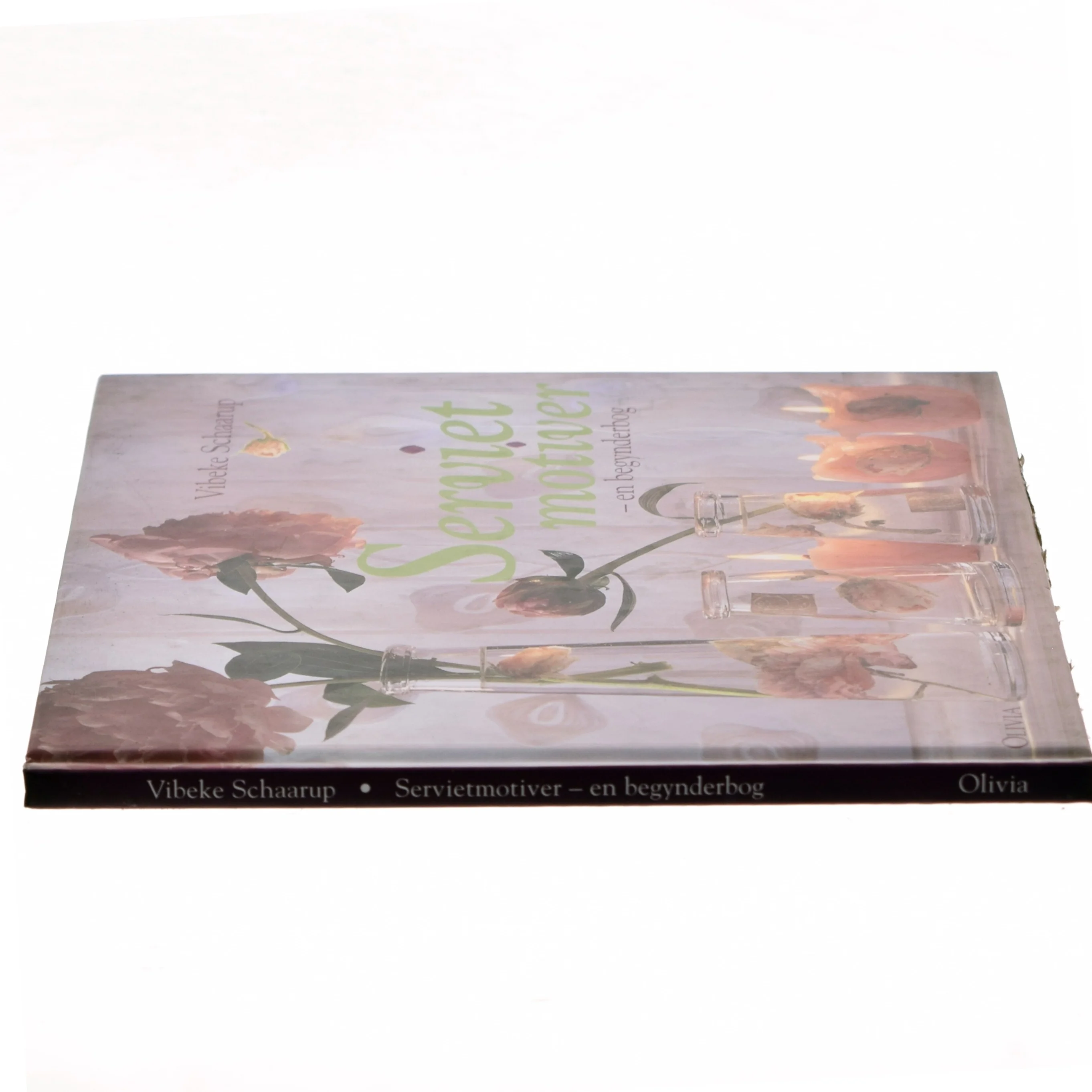 Servietmotiver : en begynderbog af Vibeke Schaarup (Bog)