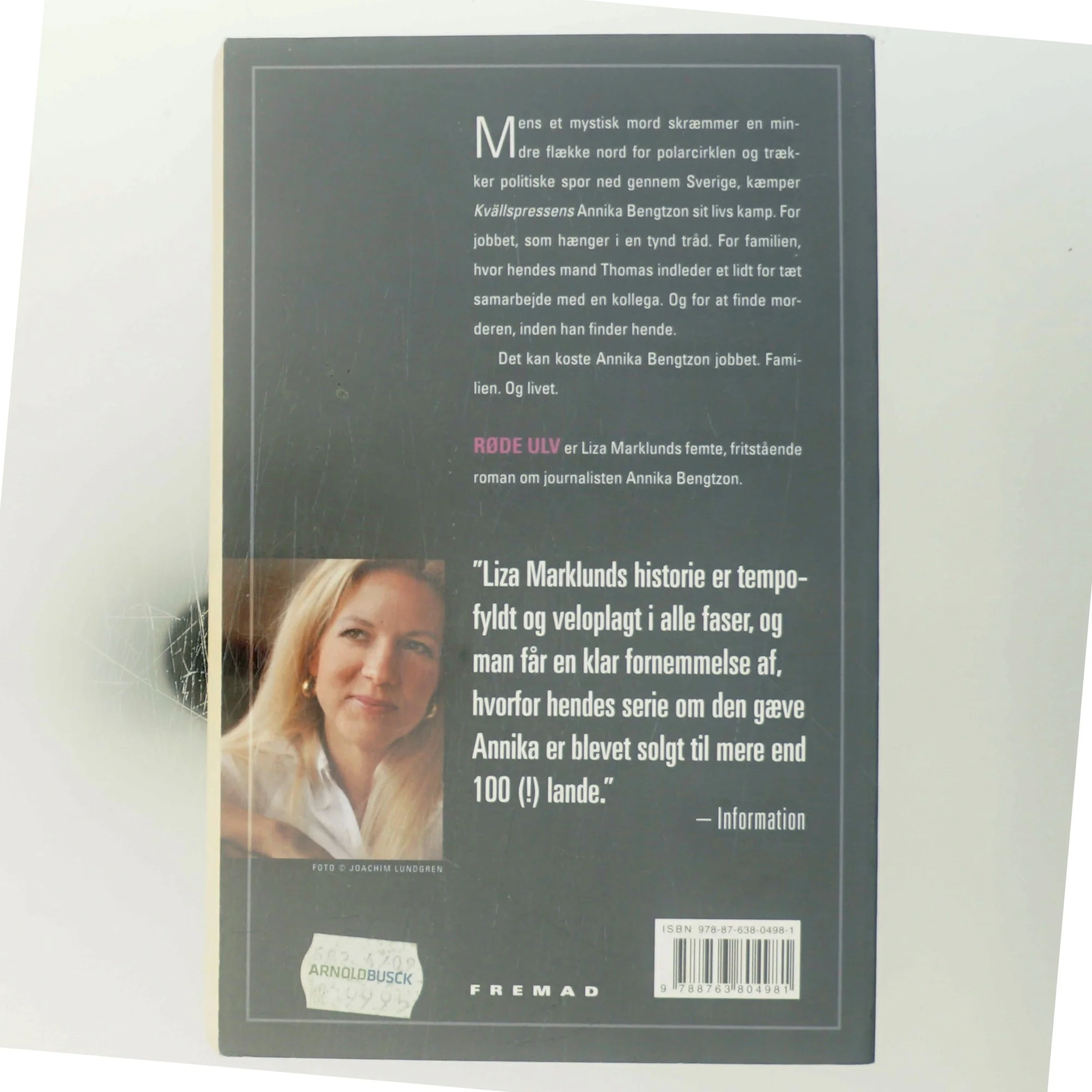 Røde Ulv af Liza Marklund (Bog)