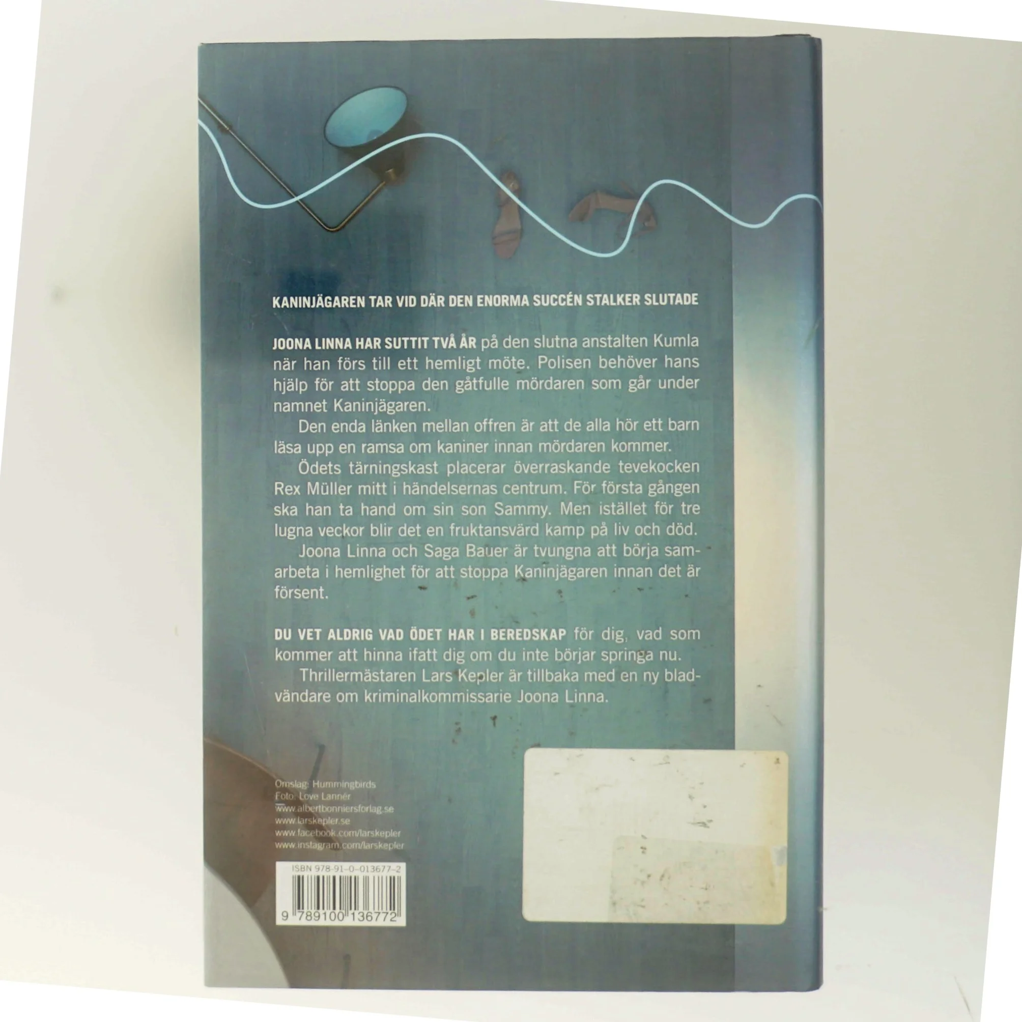 Kaninjägeren : kriminalroman af Lars Kepler (Bog)