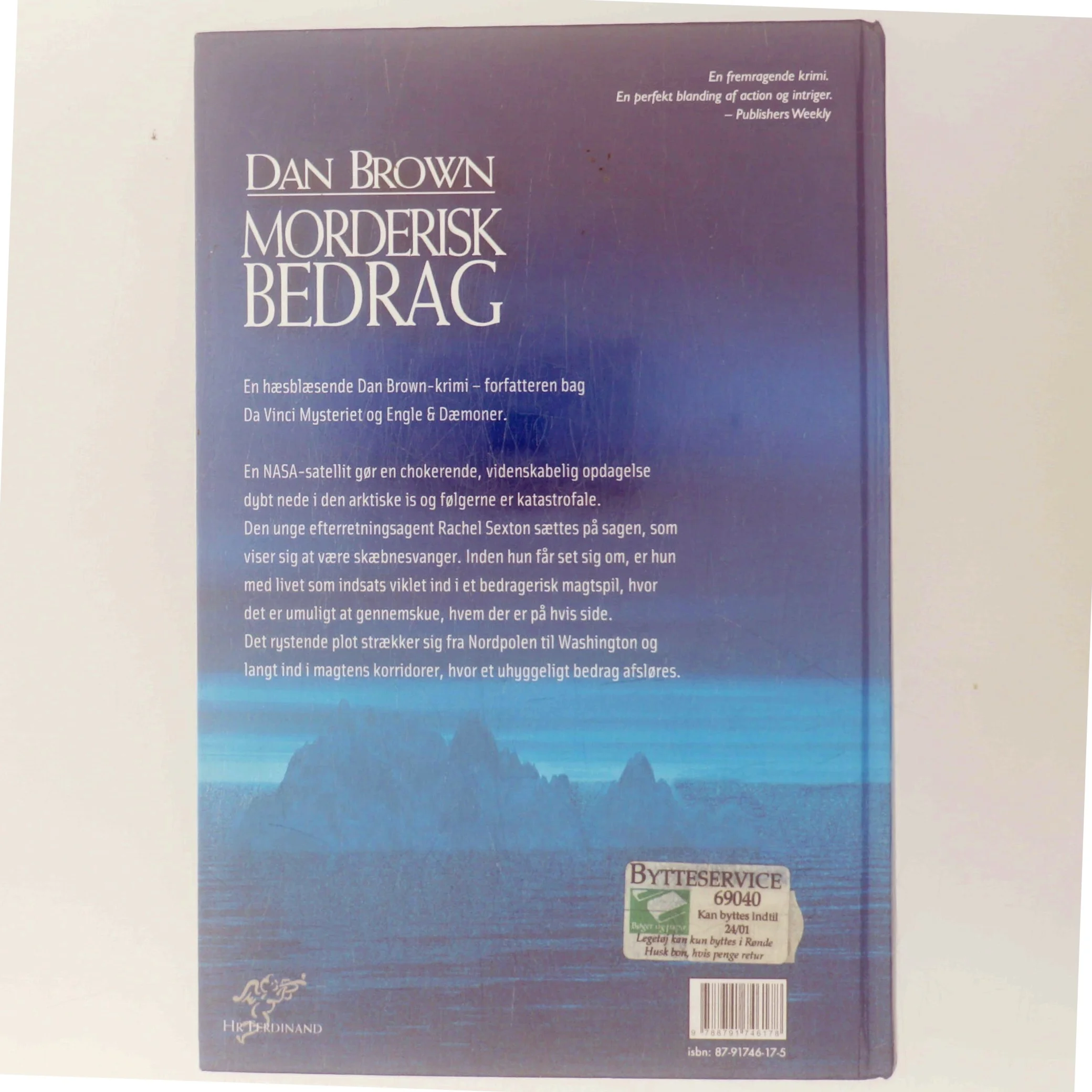 Morderisk bedrag af Dan Brown (Bog)