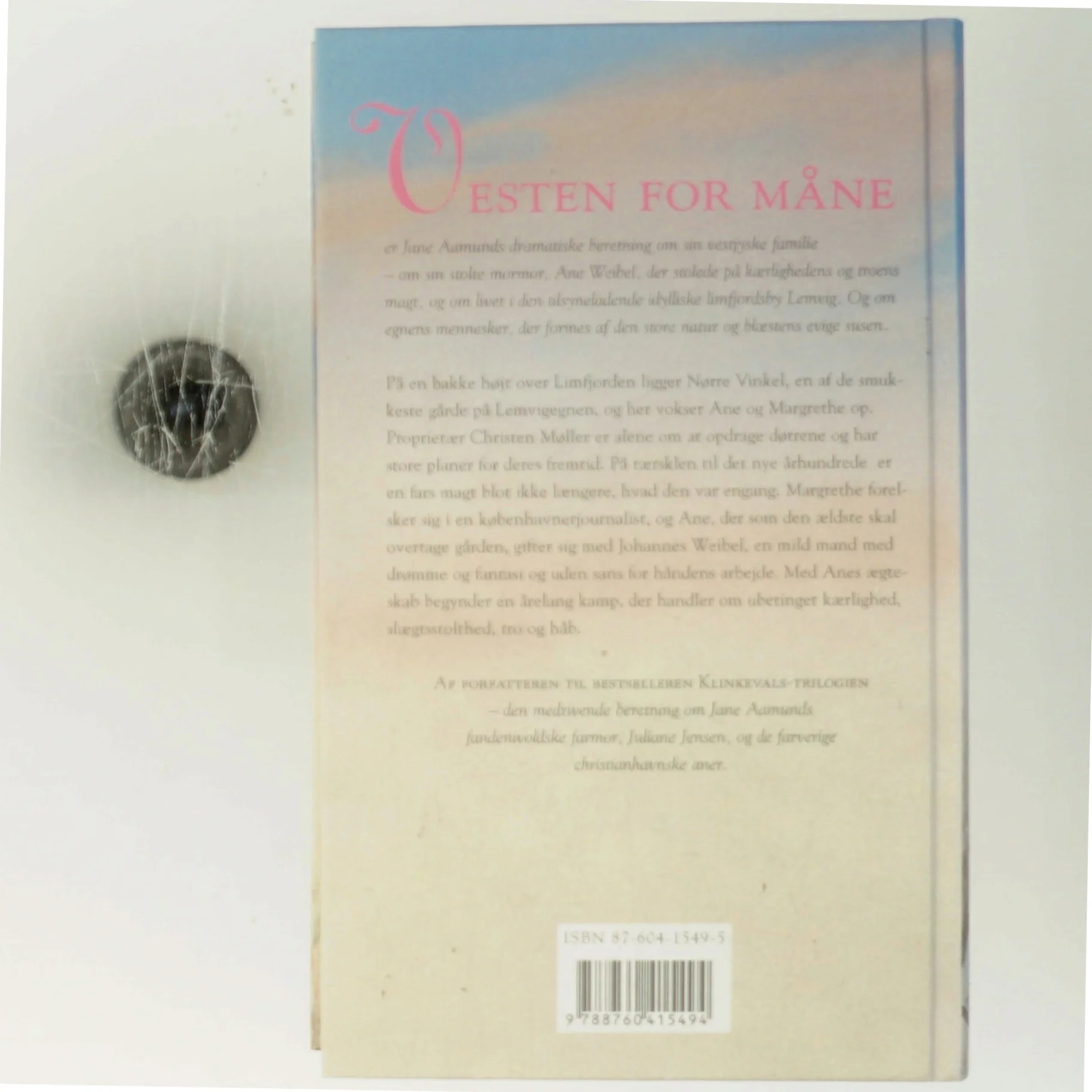 Vesten for måne af Jane Aamund (Bog)