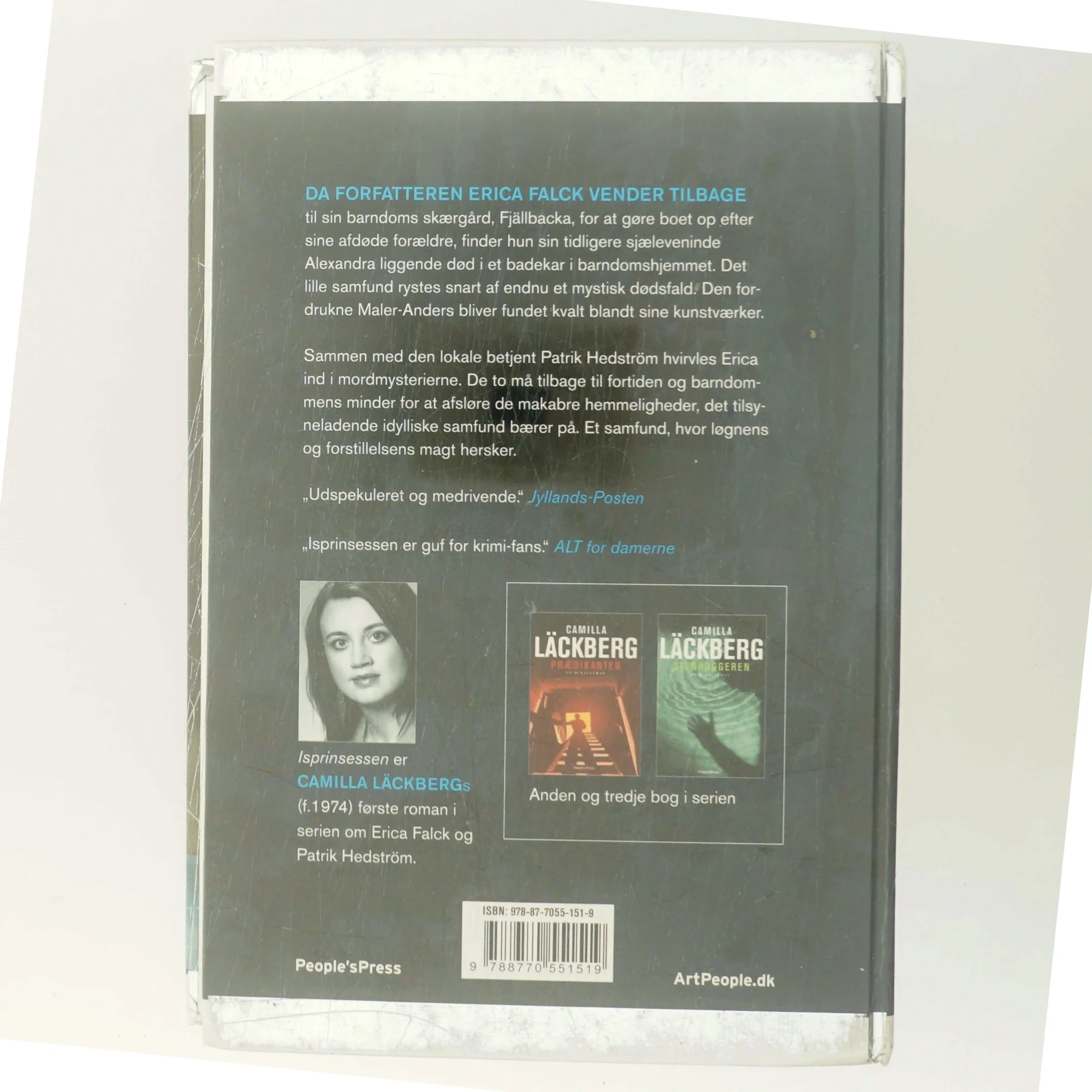 Isprinsessen : kriminalroman af Camilla Läckberg (Bog)