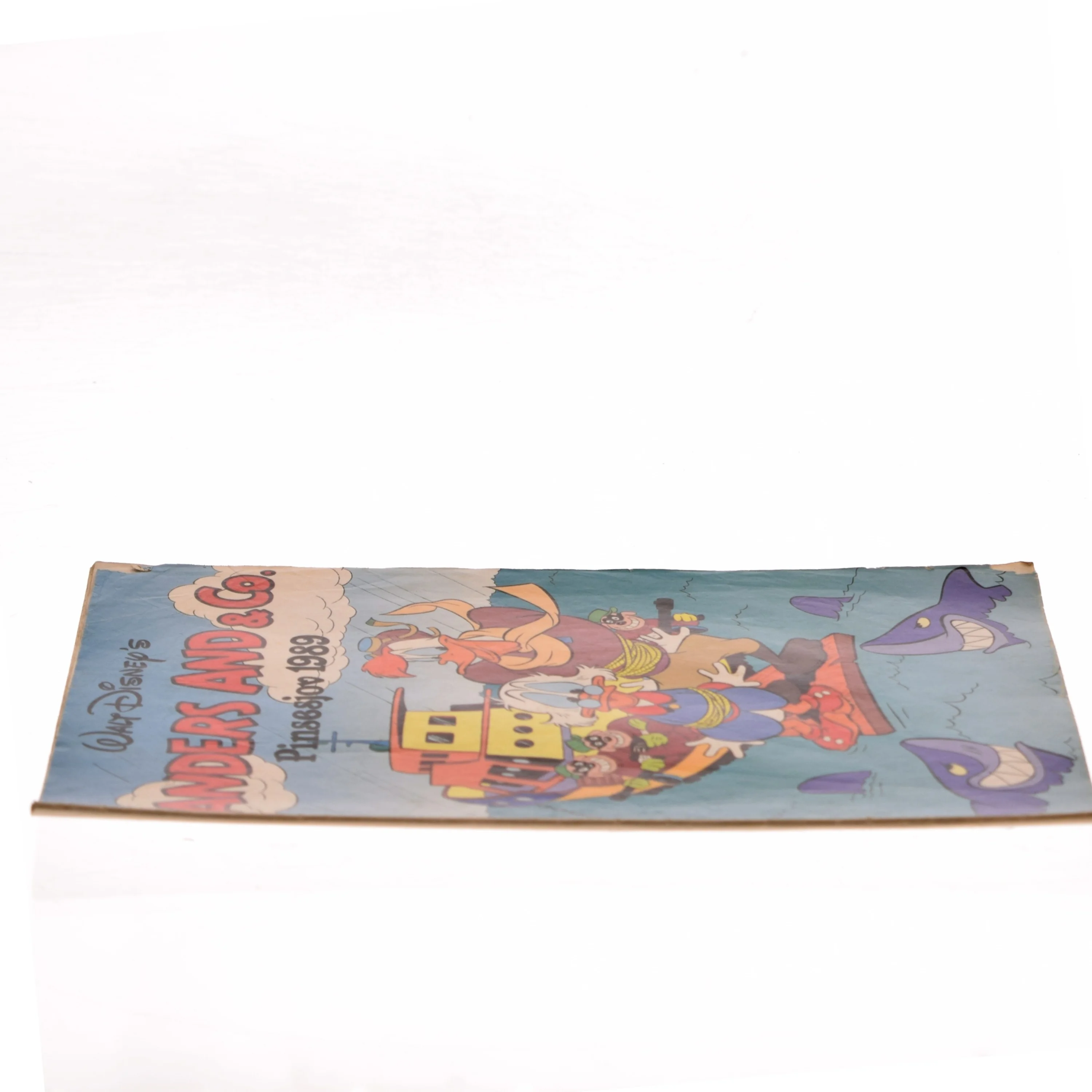 Walt Disney's Anders And & Co. Pinsesjov 1989 (Bog)