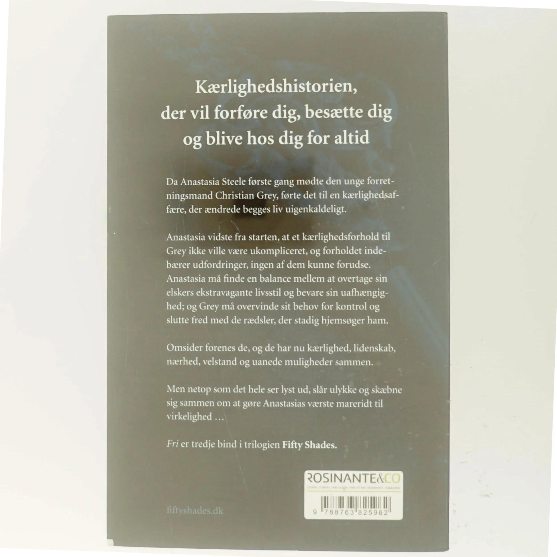 Fifty shades. Bind 3, Fri af E. L. James (Bog)