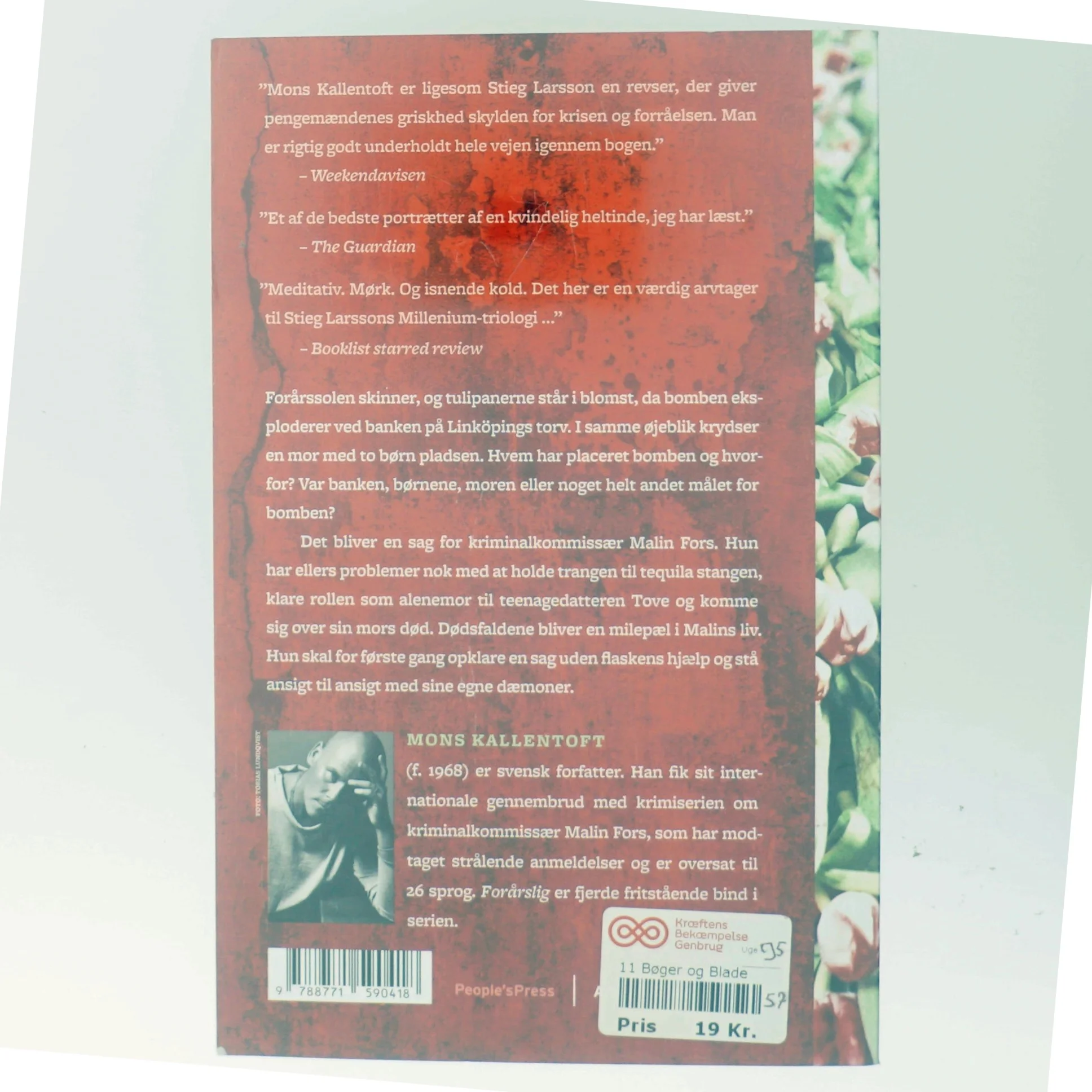 Forårslig : kriminalroman af Mons Kallentoft (Bog)