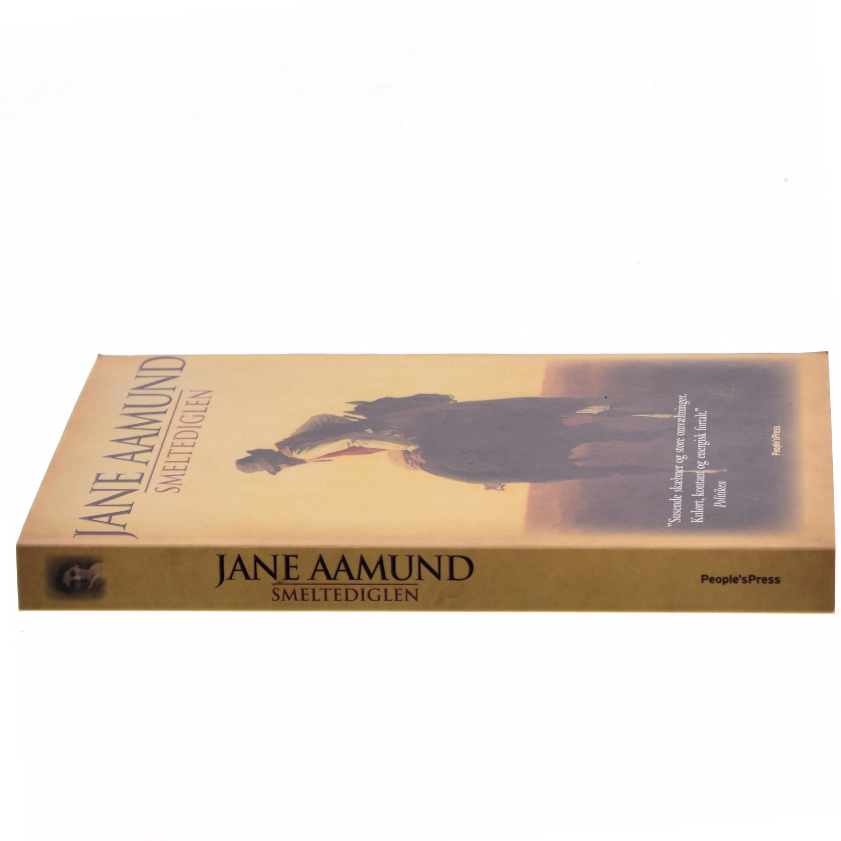 Smeltediglen : andet bind i slægtskrøniken om de dansk-argentinske indvandrere : roman af Jane Aamund (Bog)