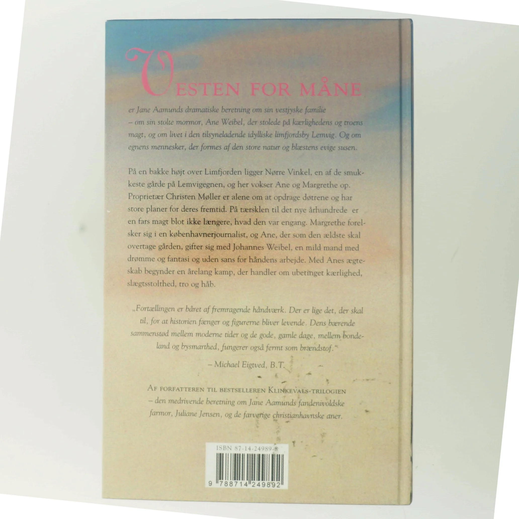 Vesten for Måne af Jane Aamund (Bog) fra Jane Aamund