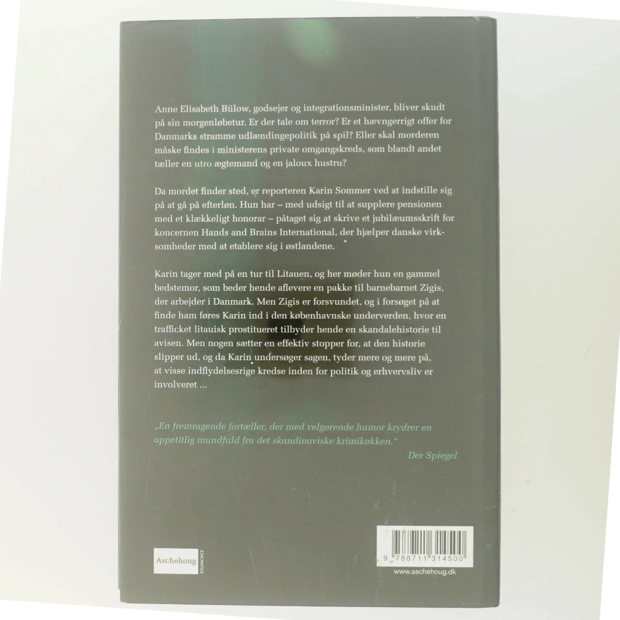 Nedtælling til mord af Gretelise Holm (f. 1946) (Bog) fra Aschehoug