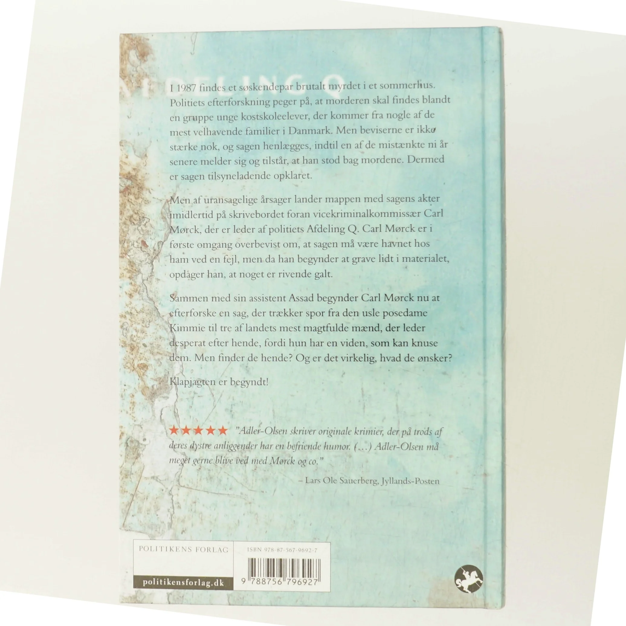 Fasandræberne af Jussi Adler-Olsen (Bog)