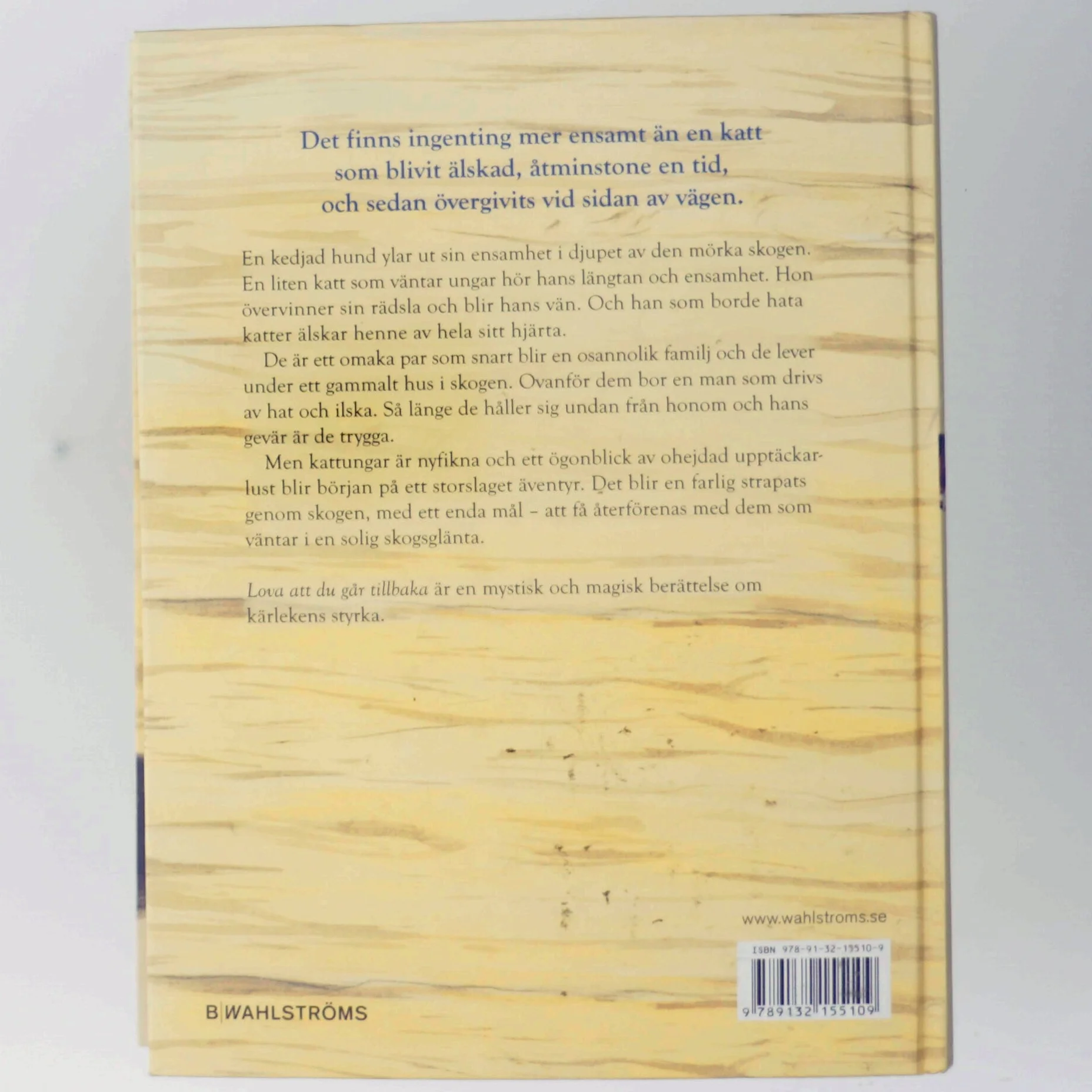 Lova att du går tillbaka - Kathi Appelt fra B Wahlströms