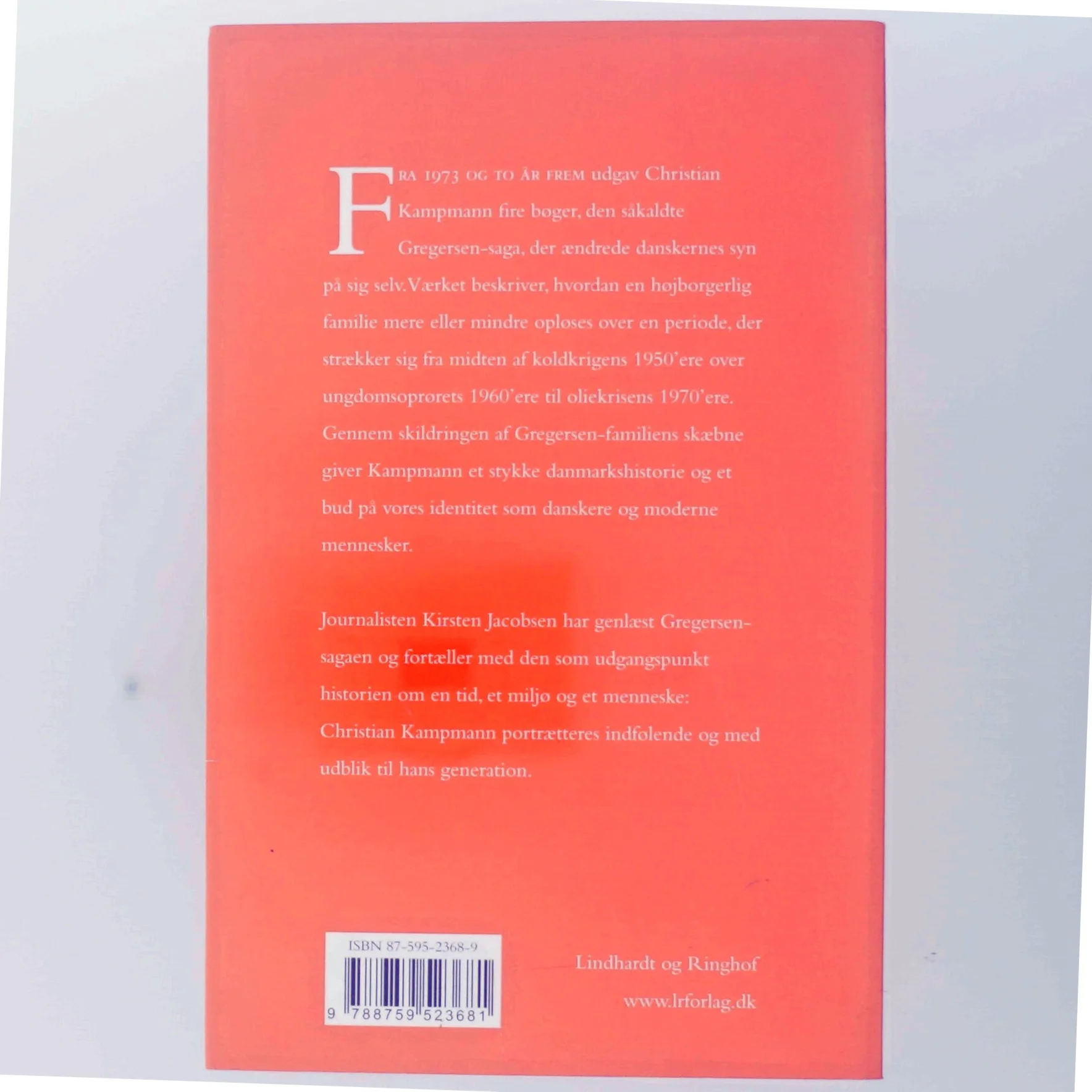 Perlerne : Christian Kampmann - hans tid, oprør og familien Gregersen af Kirsten Jacobsen (f. 1942) (Bog)