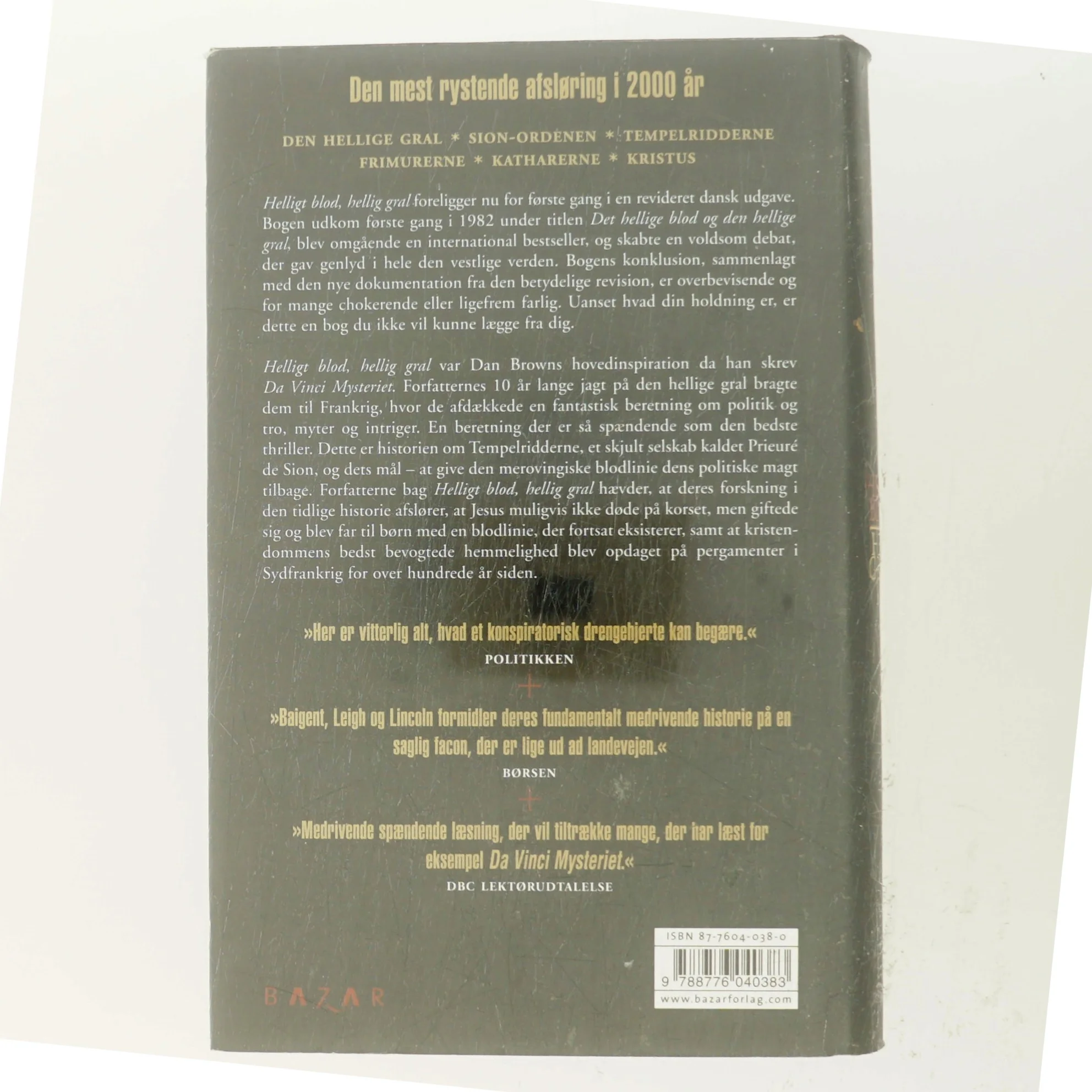 Helligt blod, hellig gral (Bog)