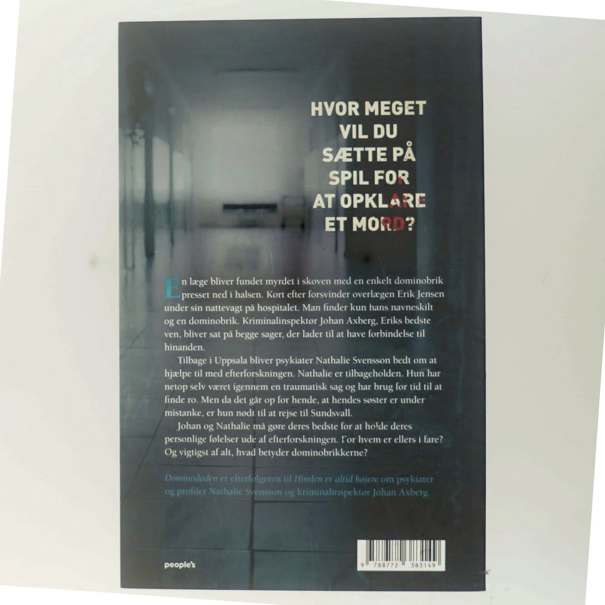 Dominodøden : kriminalroman af Jonas Moström (Bog)