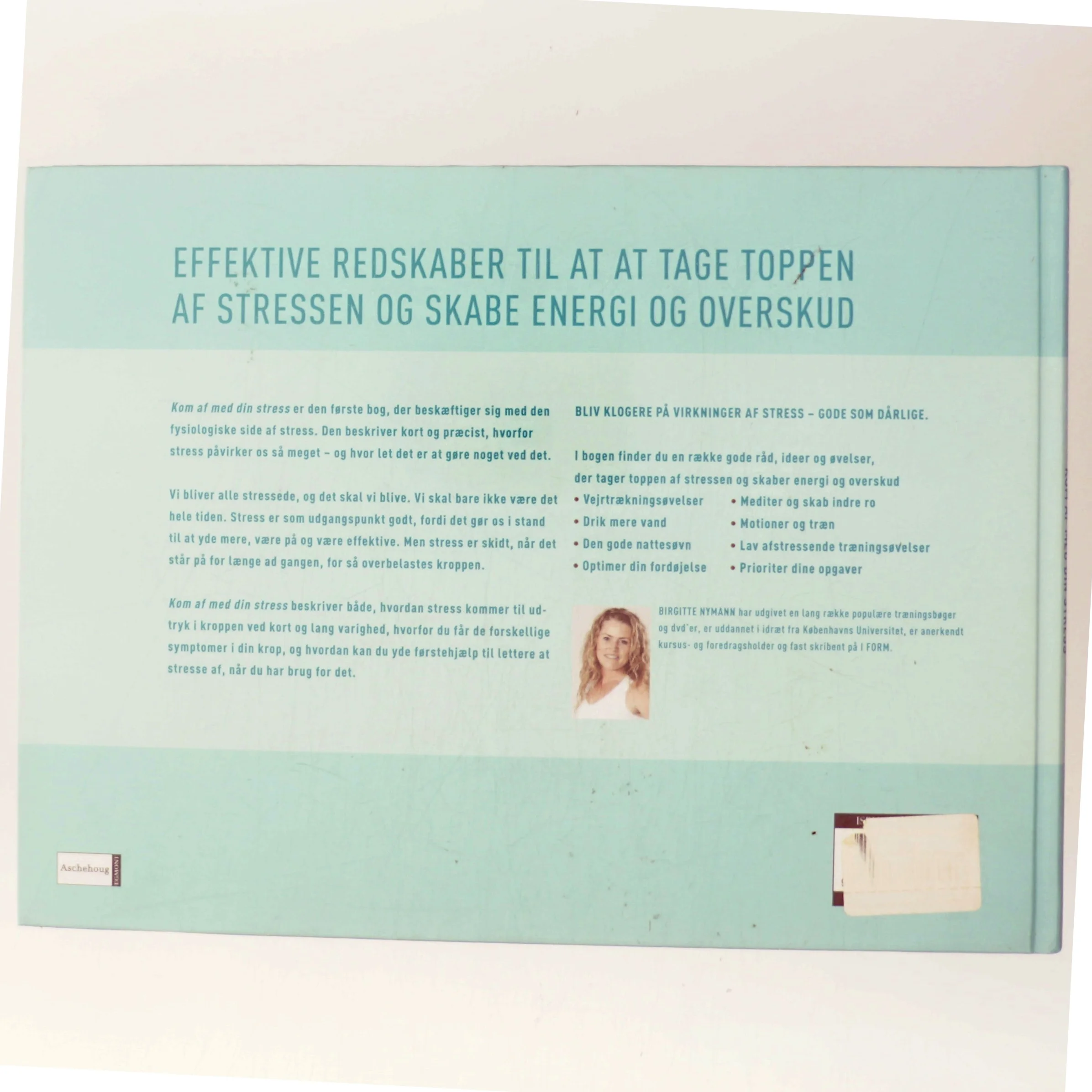 Kom af med din stress af Birgitte Nymann (Bog)