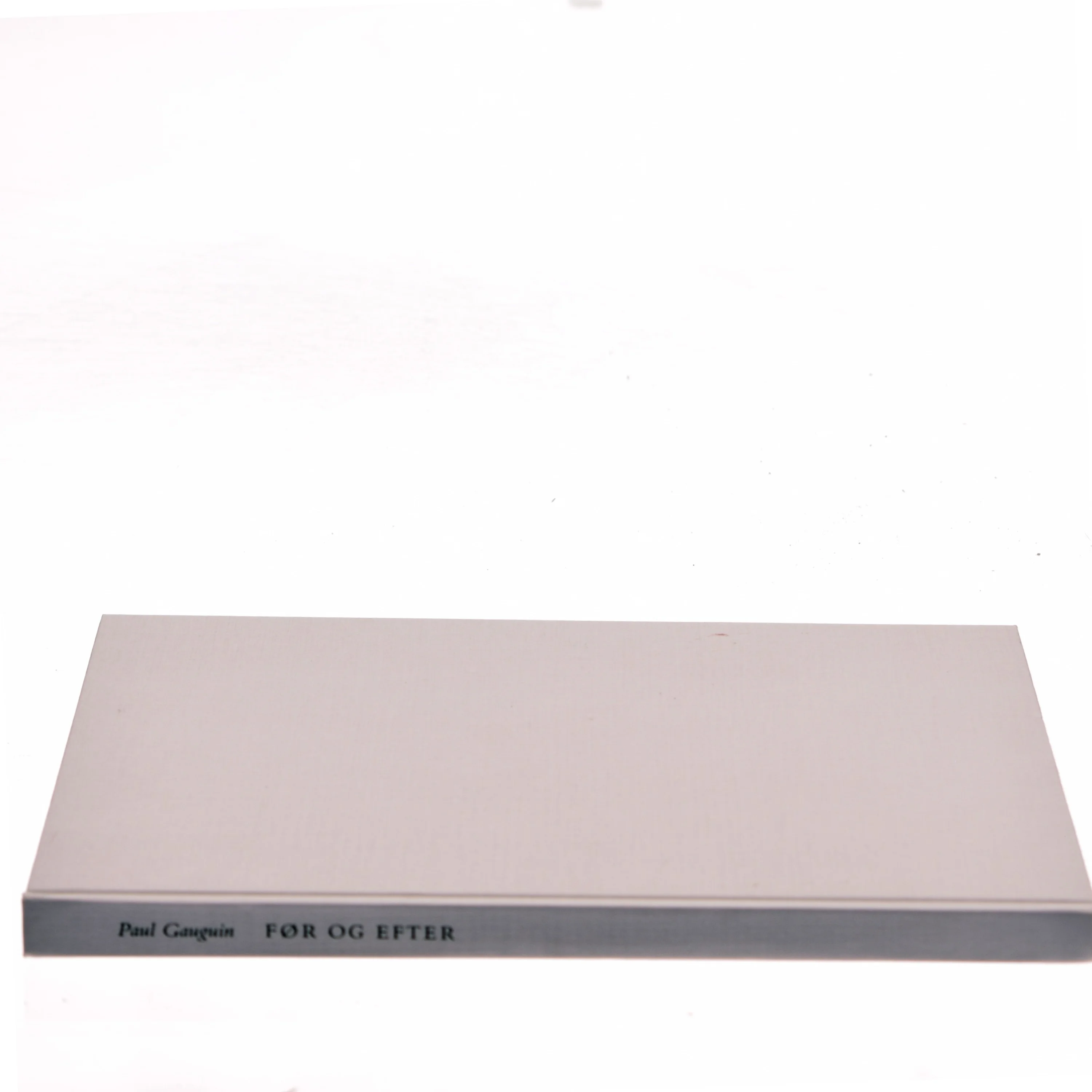 Før og Efter af Paul Gauguin (Bog)