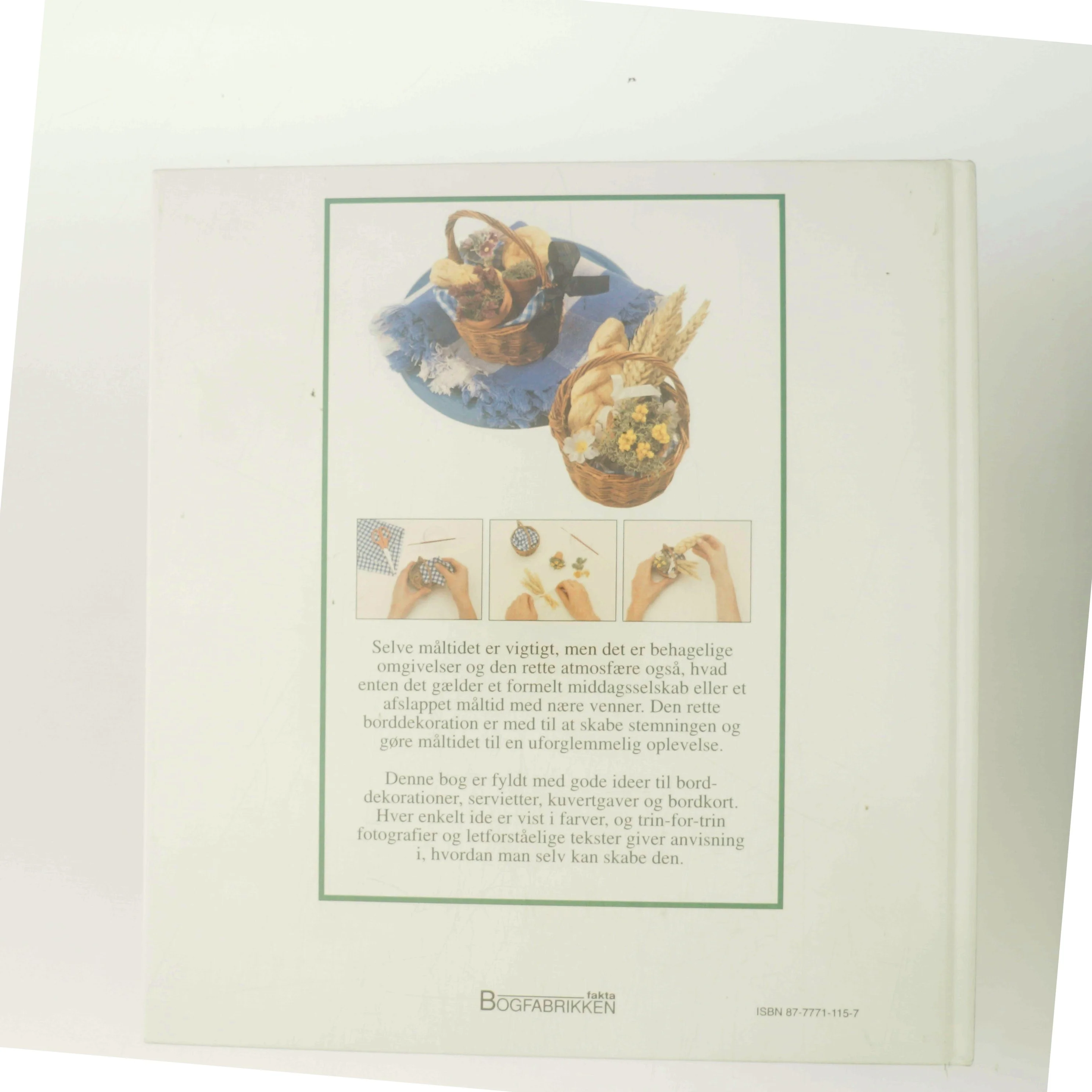 Borddekorationer af Janet Bridge (Bog)