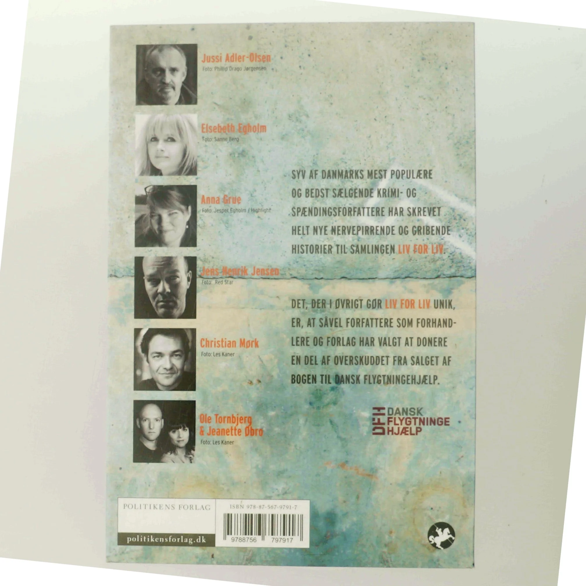 Liv for liv : krimi- og spændingshistorier af Jussi Adler-Olsen (Bog)