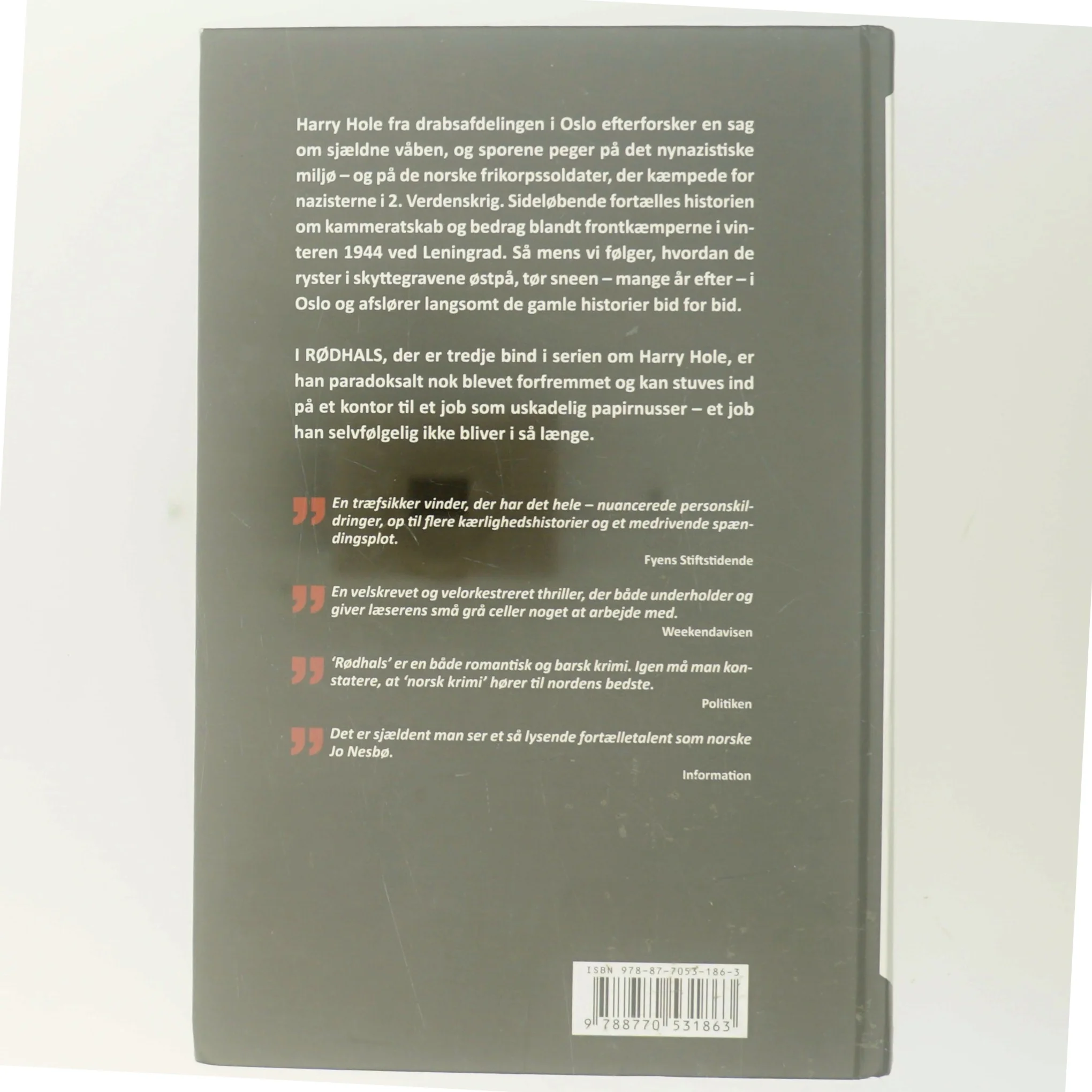 Rødhals af Jo Nesbø (Bog)