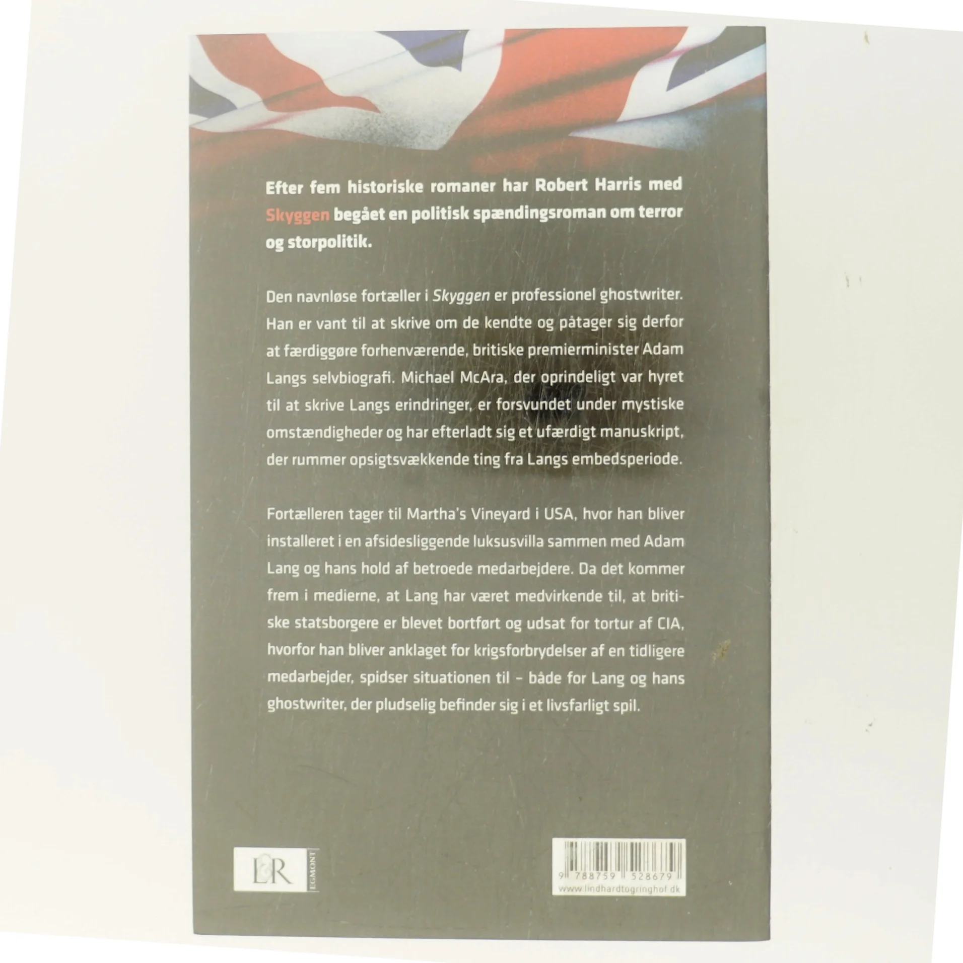 Skyggen : roman af Robert Harris (f. 1957) (Bog)