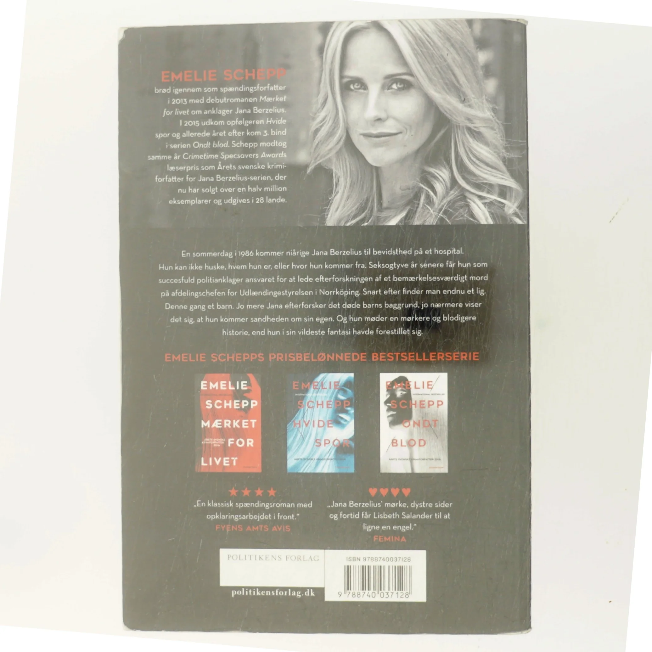 Mærket for livet af Emelie Schepp (f. 1979) (Bog)