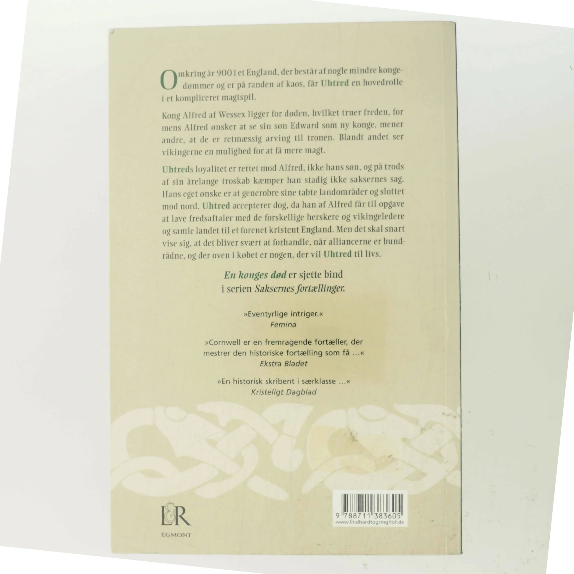 En konges død af Bernard Cornwell (Bog)