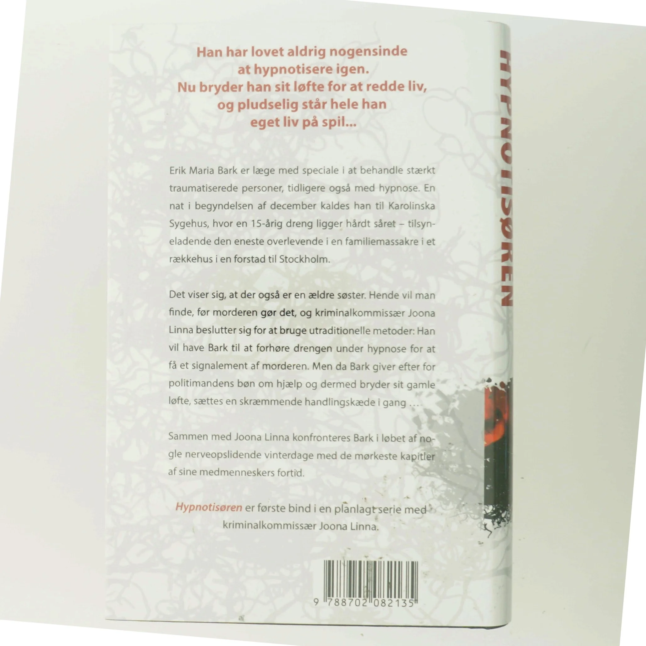 Hypnotisøren af Lars Kepler (Bog)