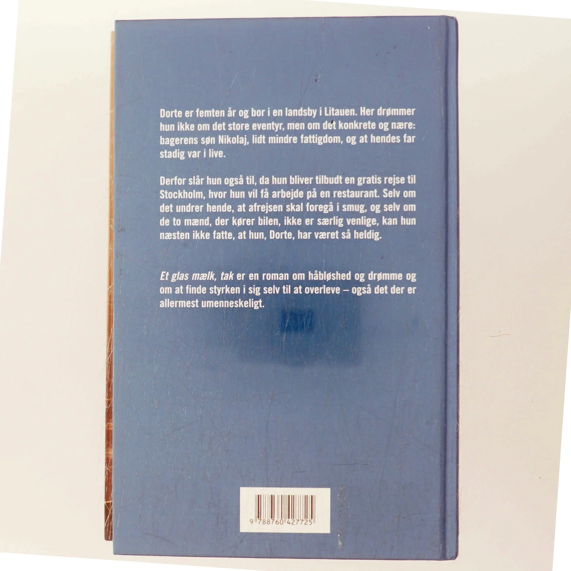 Et glas mælk, tak : roman af Herbjørg Wassmo (Bog)