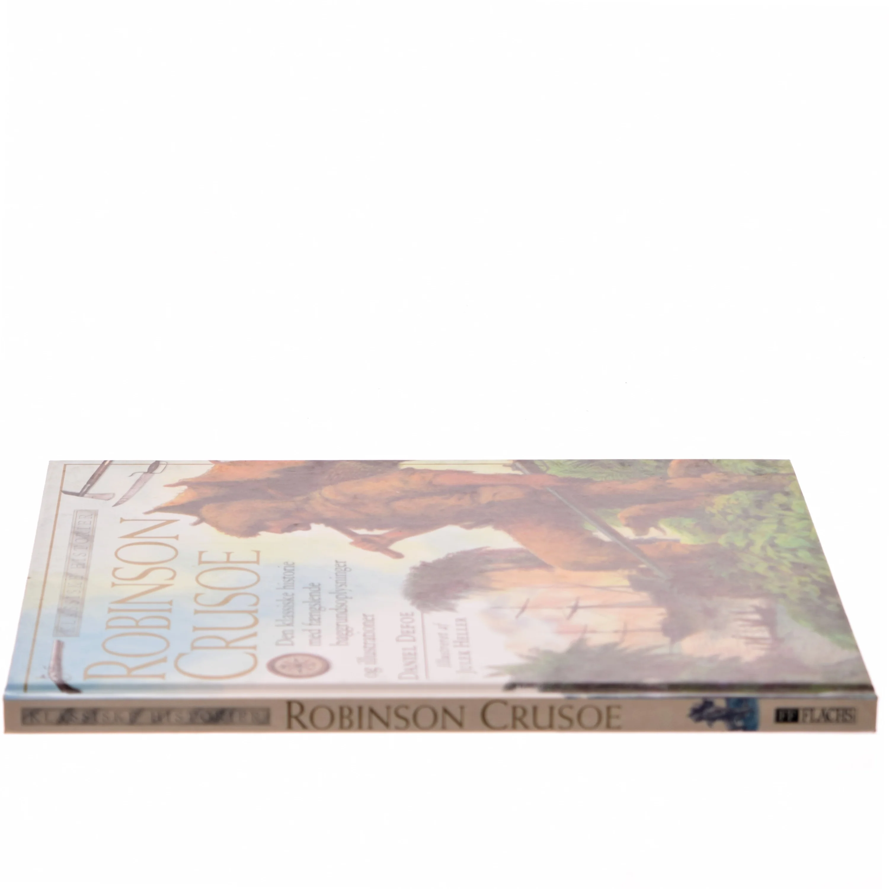 Robinson Crusoe (Ill. Julek Heller) af Daniel Defoe (Bog)