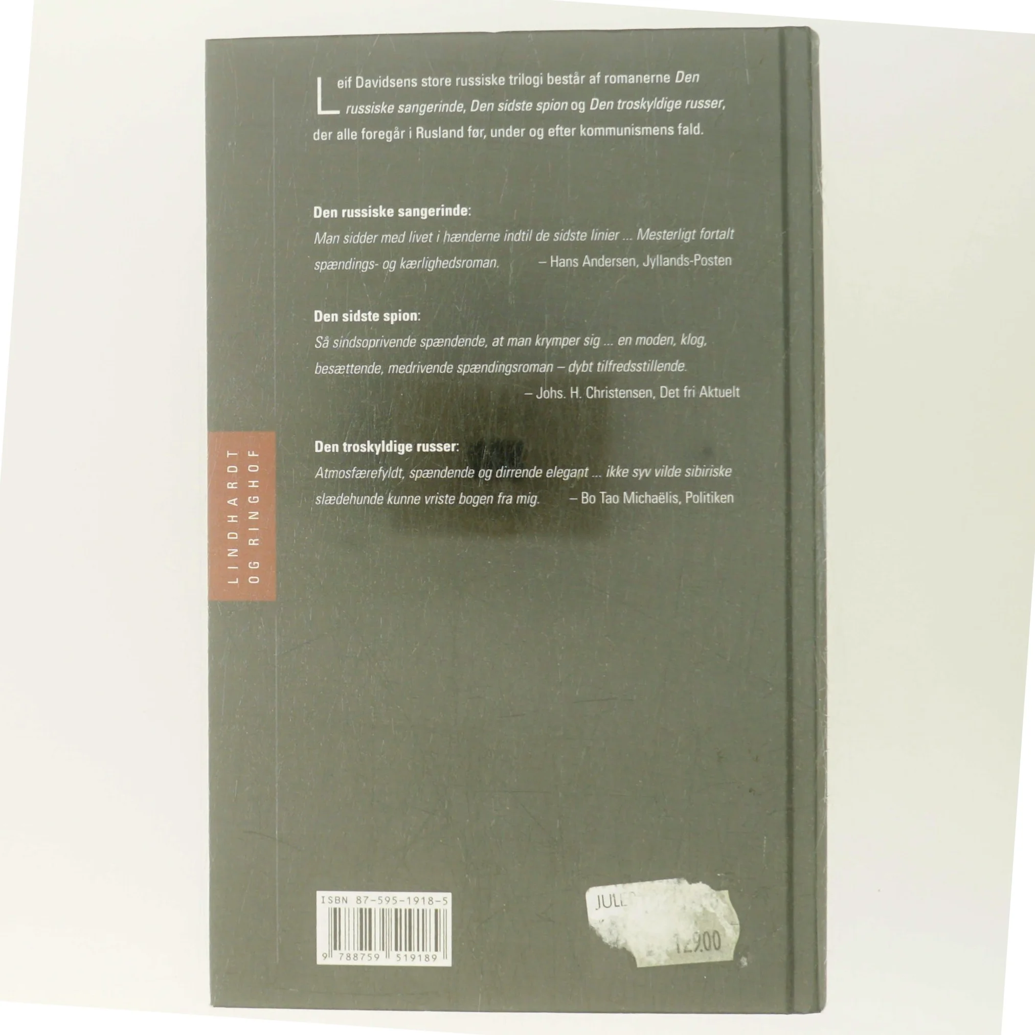 Den russiske trilogi af Leif Davidsen (Bog)