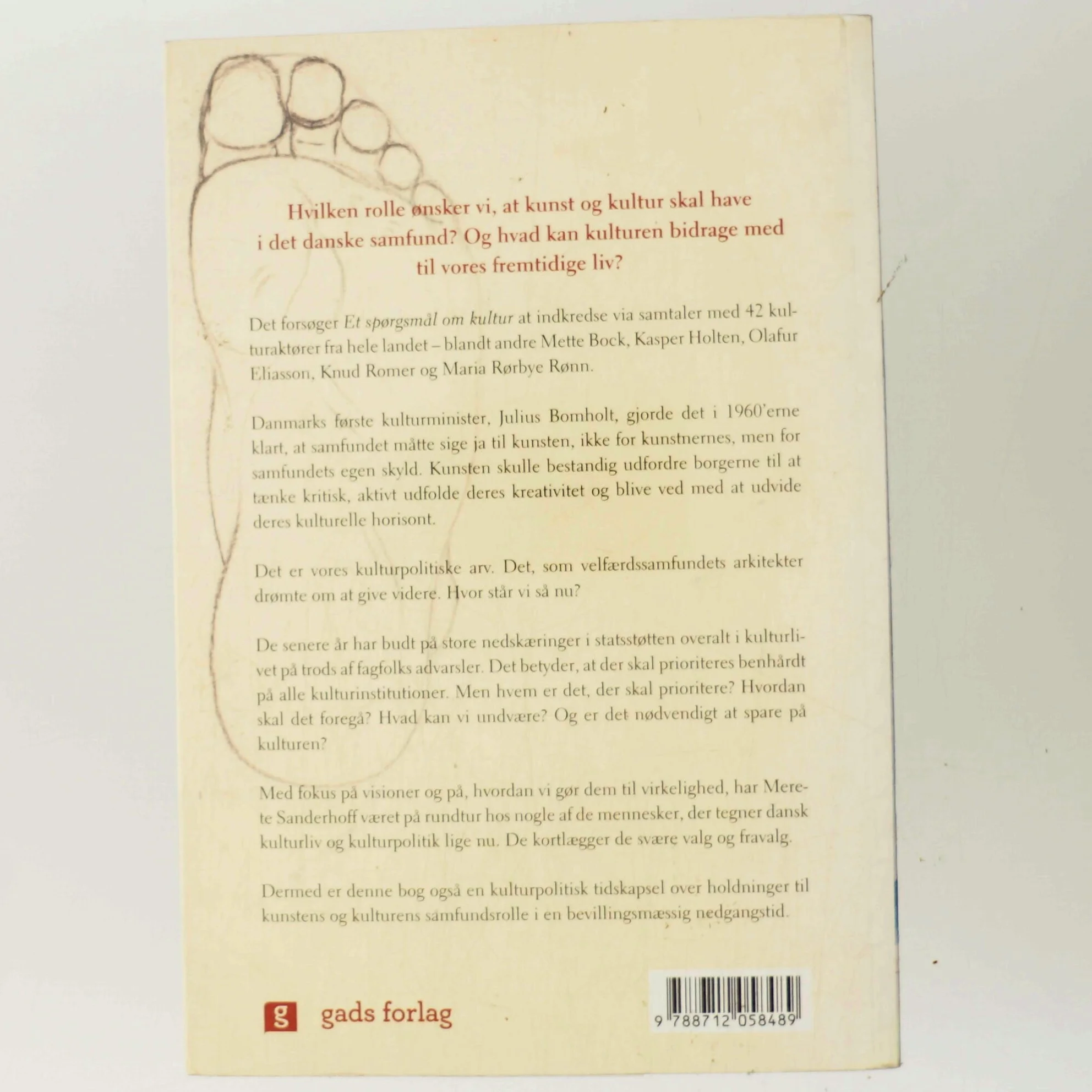 Et spørgsmål om kultur : kulturpolitikken til debat af Merete Sanderhoff (Bog)