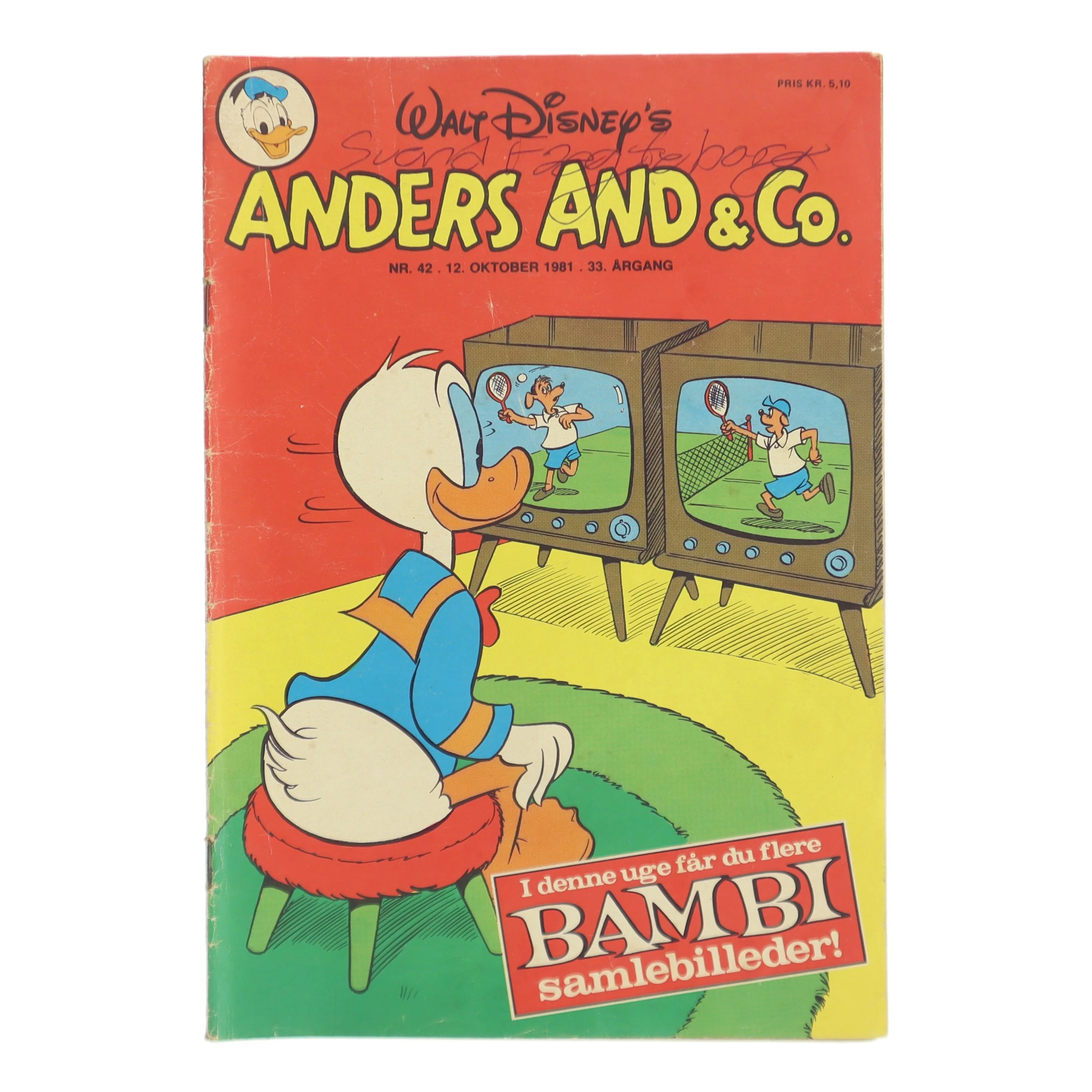 Walt Disney's Anders And & Co. (Bog)