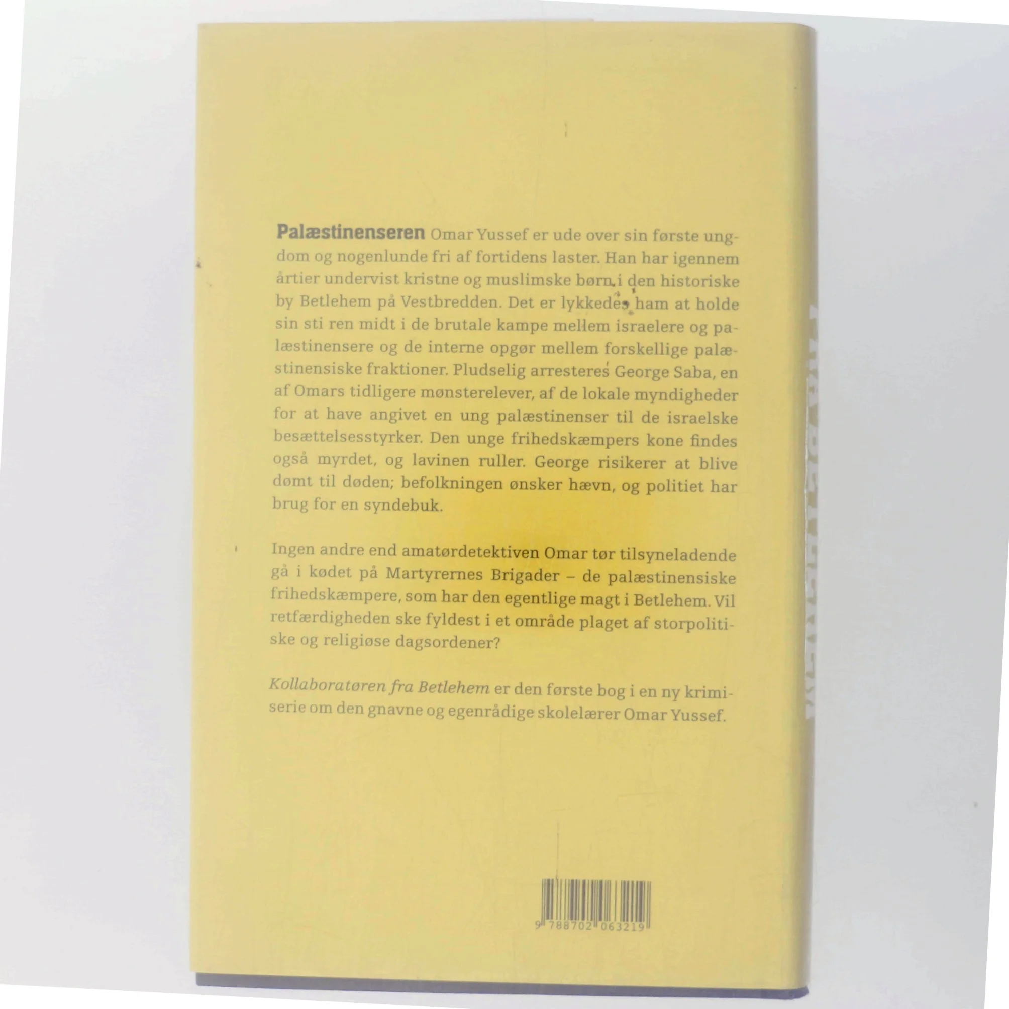 Kollaboratøren fra Betlehem af Matt Rees (Bog)