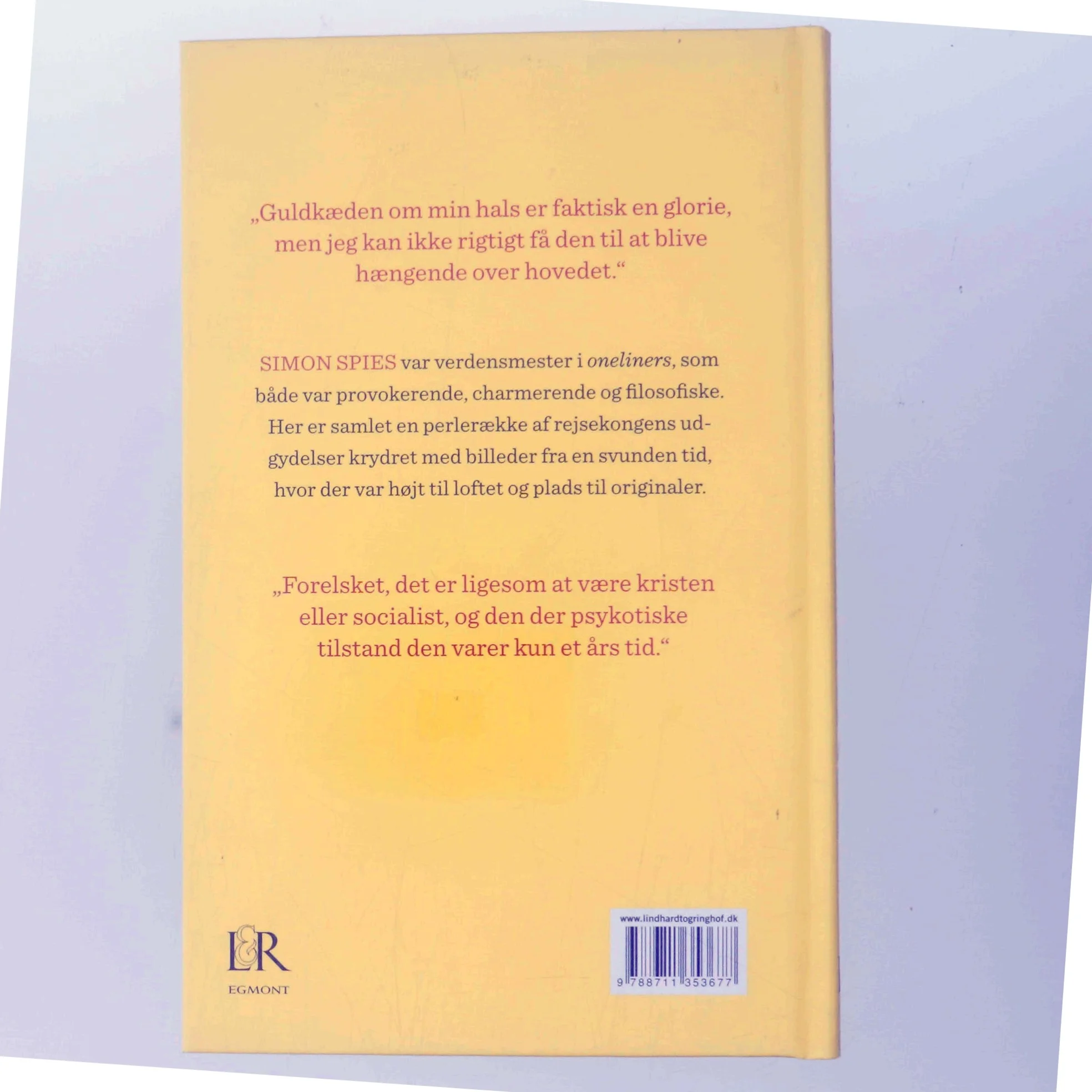 Spies i citater og billeder af Søren Anker Madsen (Bog)