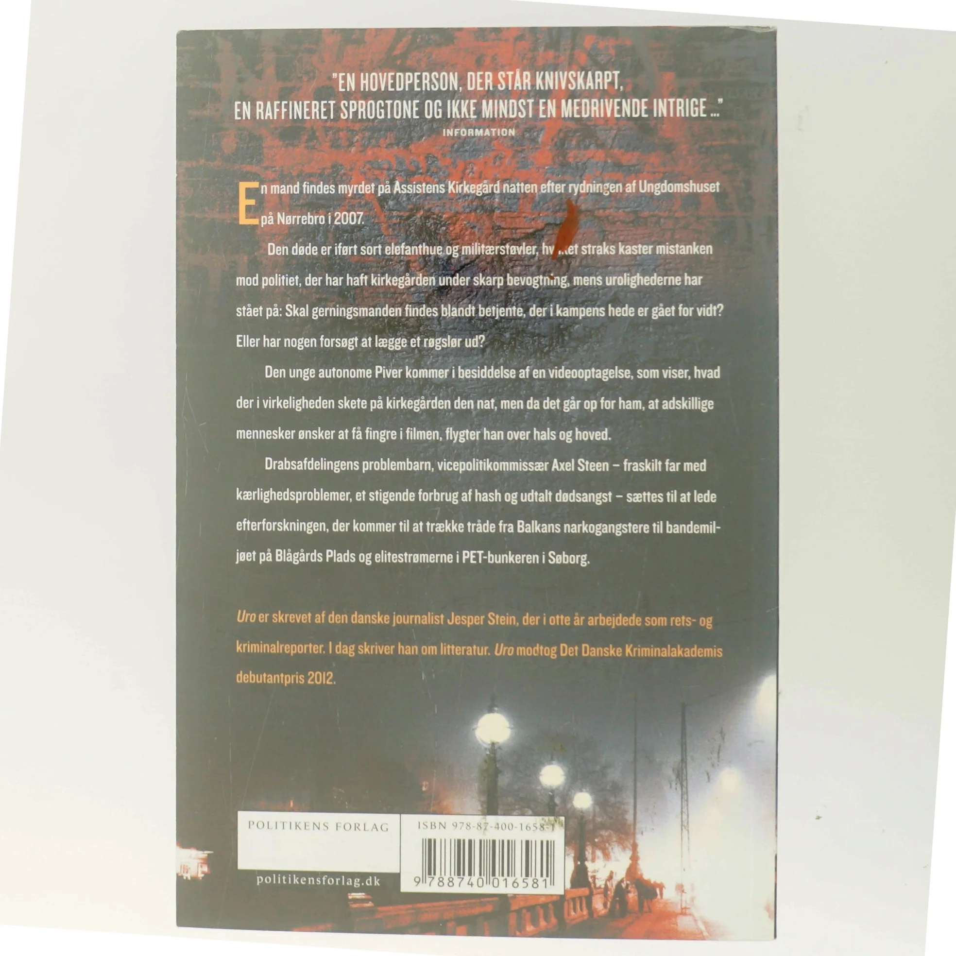 Uro : krimi af Jesper Stein (Bog)