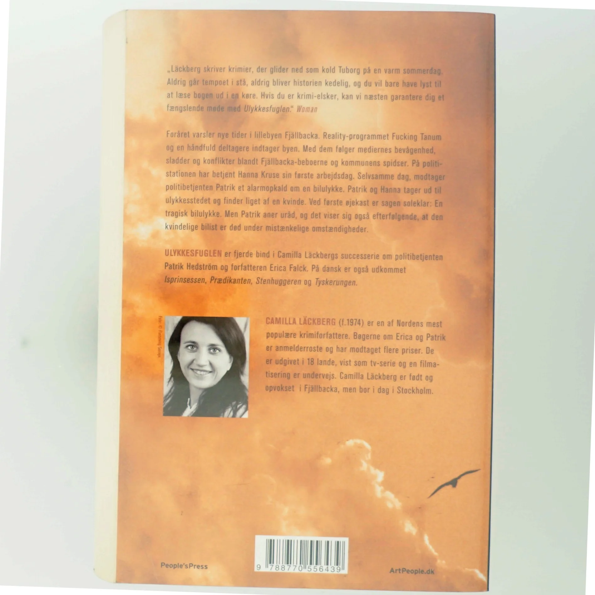 Ulykkesfuglen : kriminalroman af Camilla Läckberg (Bog)