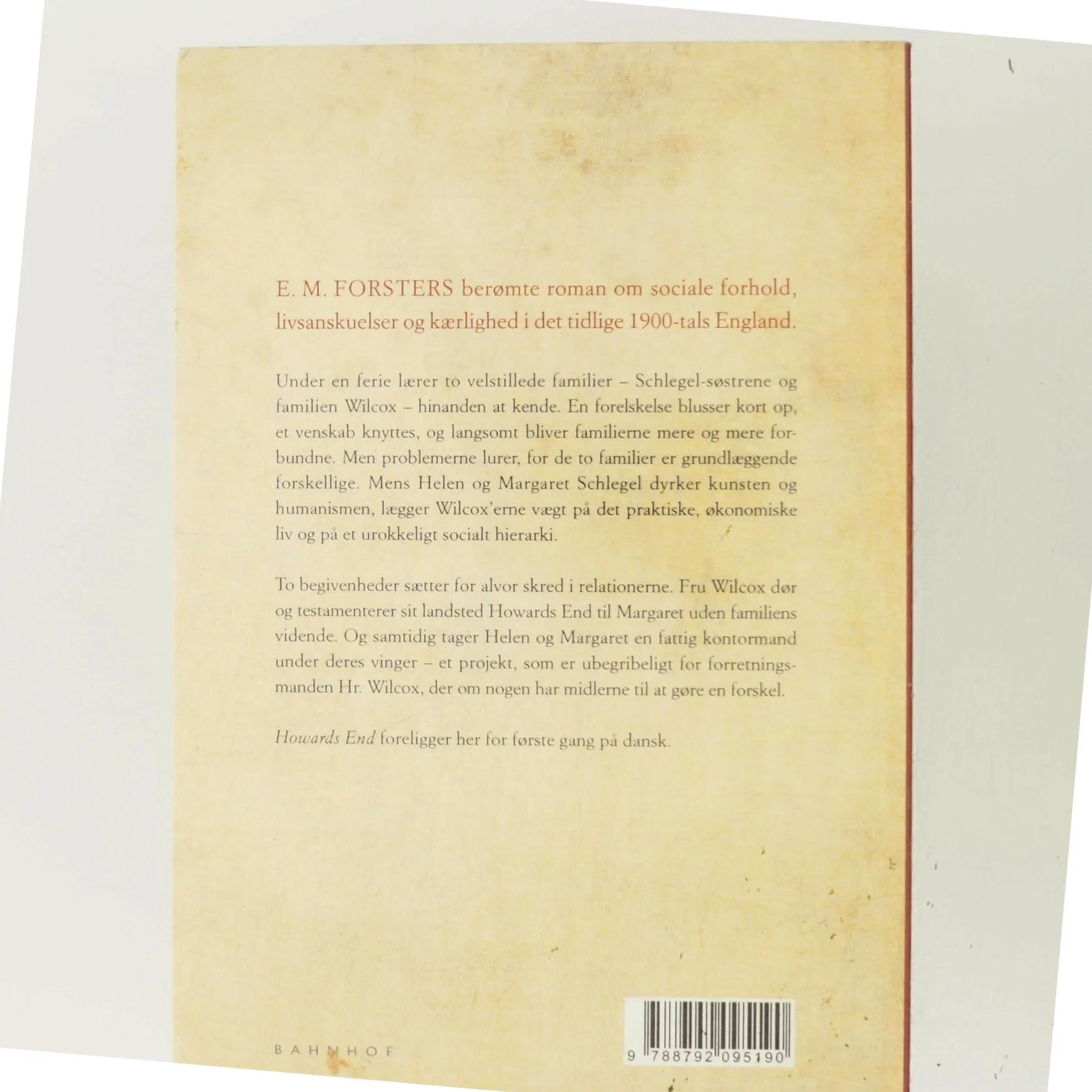 Howards End af E. M. Forster (Bog)