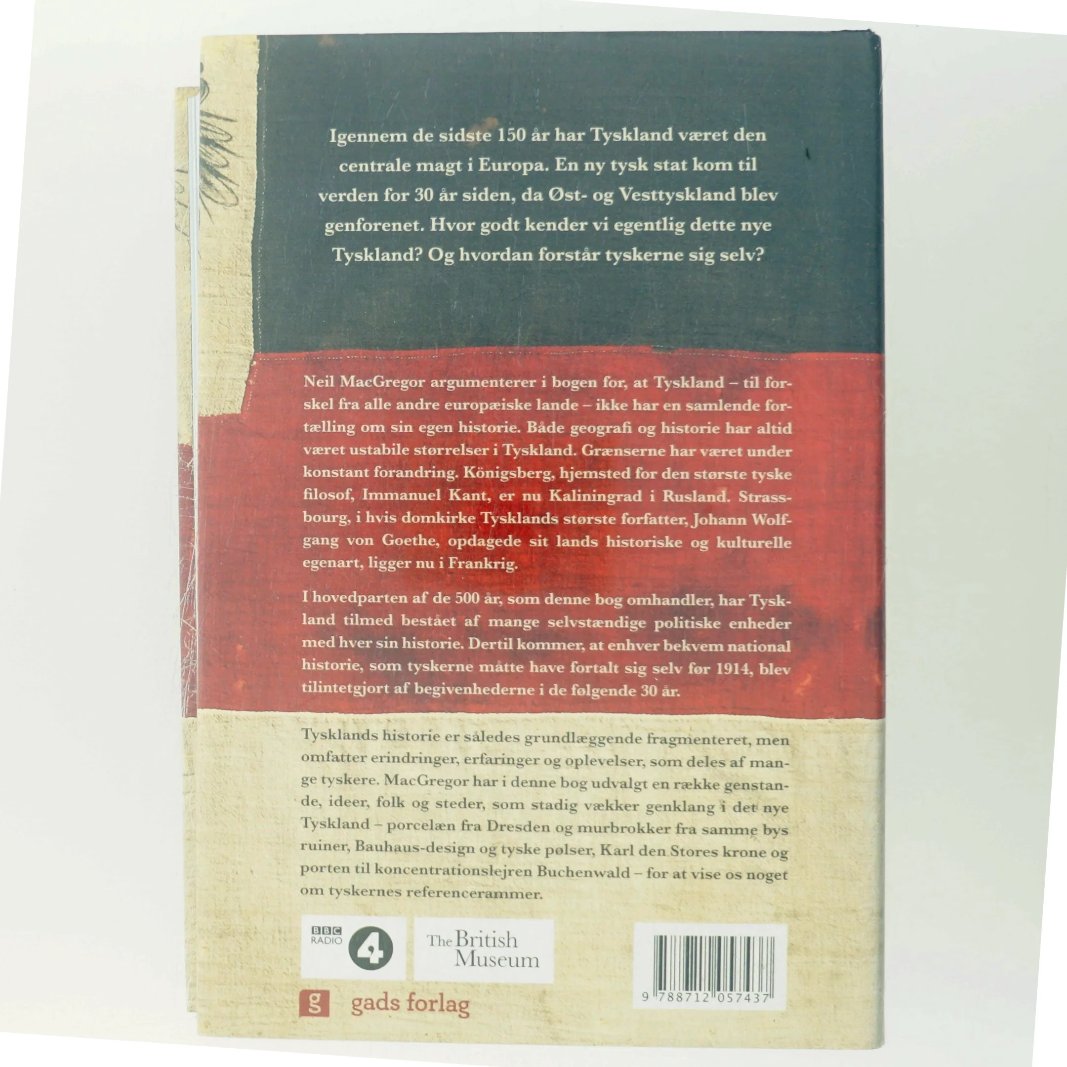 Tyskland : erindringer om en nation af Neil MacGregor (f. 1946) (Bog)