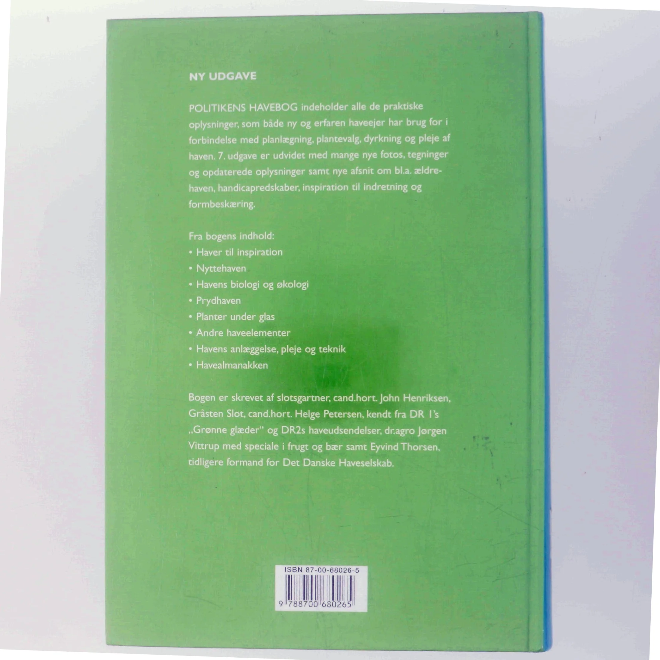 Politikens havebog af John Henriksen (f. 1945) (Bog)