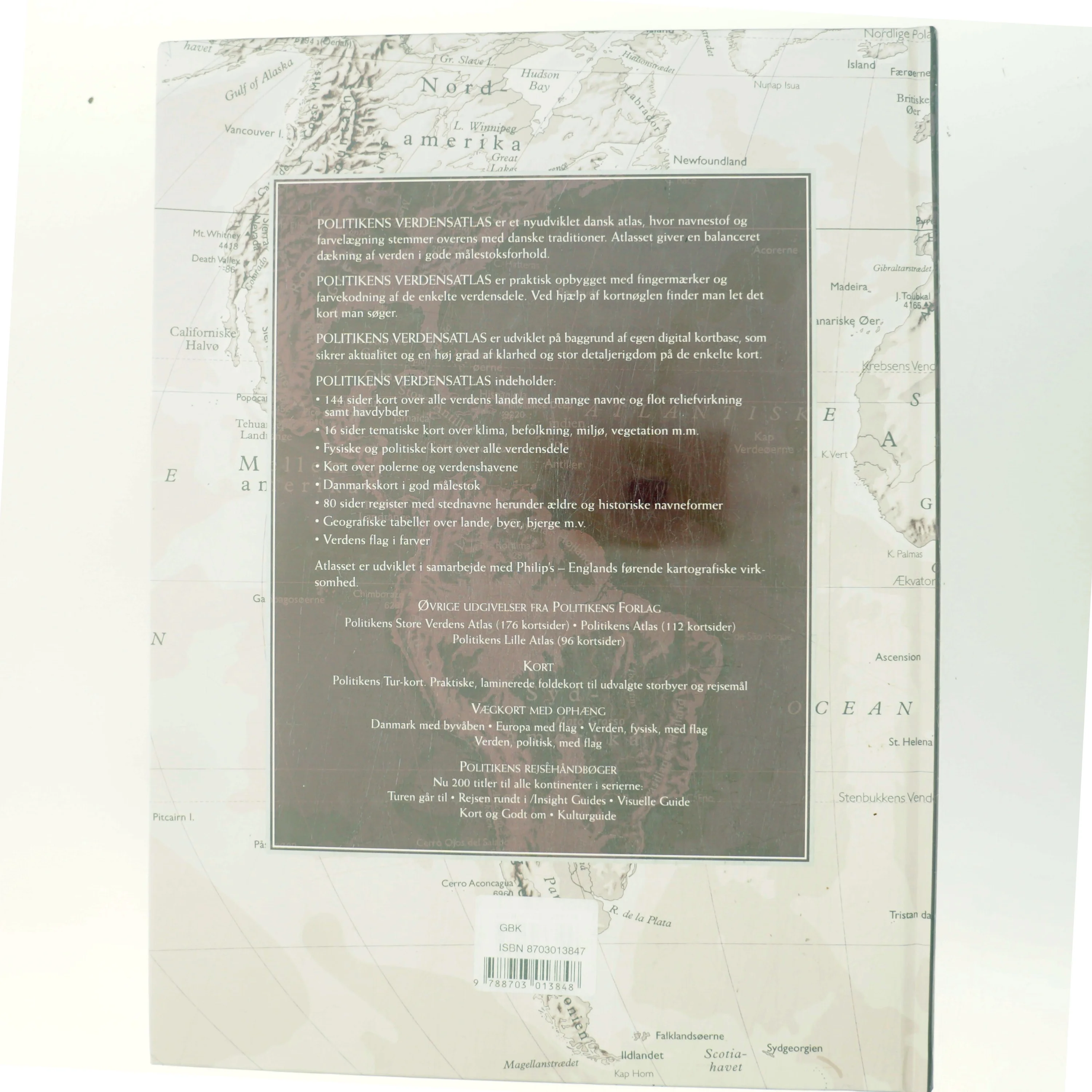 Politikens Verdens Atlas (Bog)