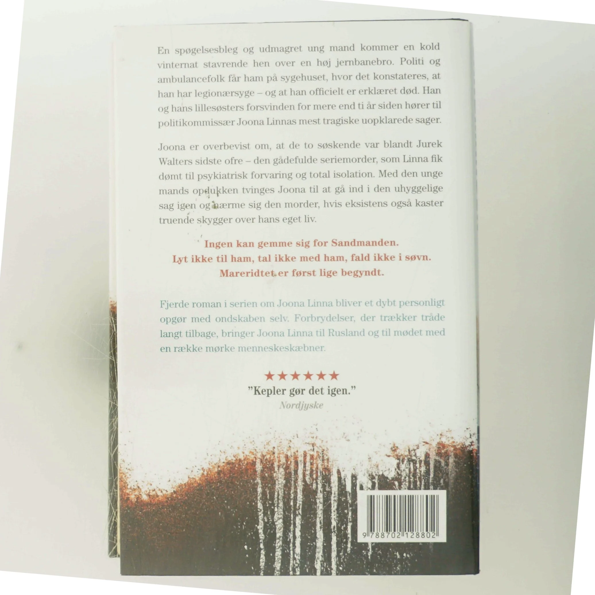 Sandmanden af Lars Kepler (Bog)