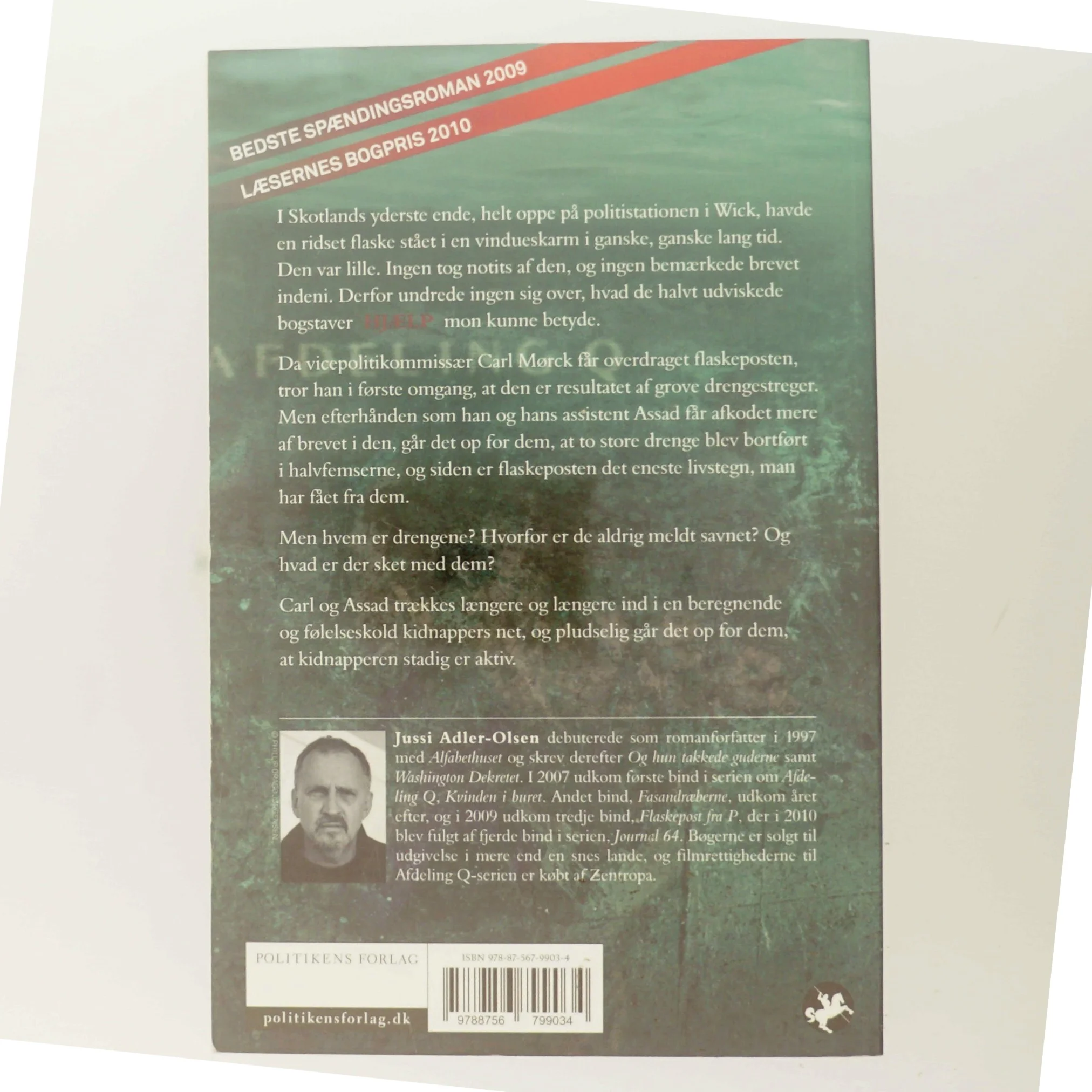 Flaskepost fra P af Jussi Adler-Olsen (Bog)